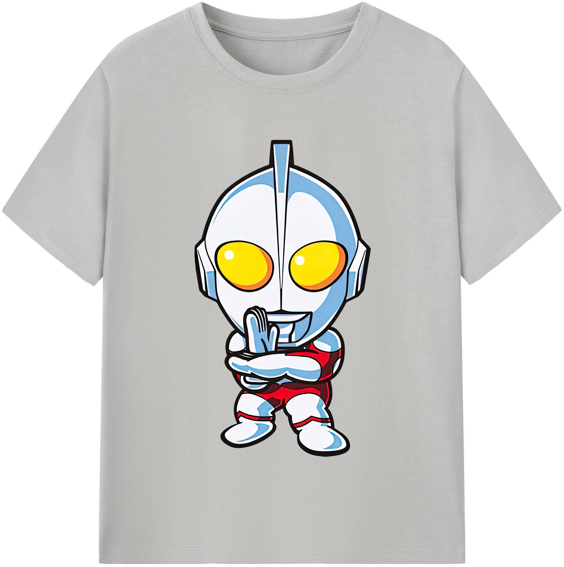 （画像用） ウルトラマン Ultraman 綿100％半袖Tシャツ（フロントプリント）
