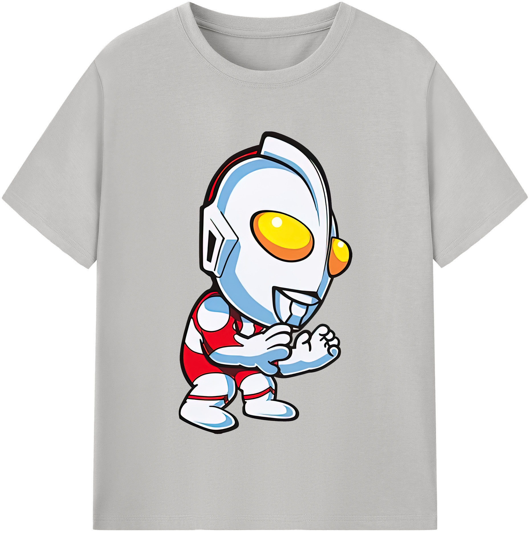 （画像用） ウルトラマン Ultraman 綿100％半袖Tシャツ（フロントプリント）