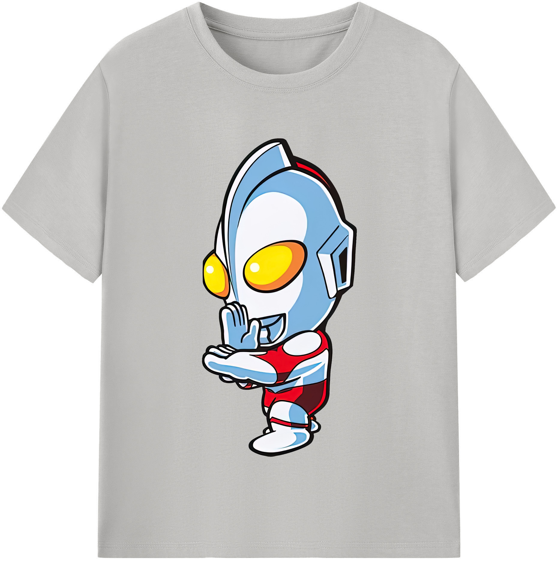 （画像用） ウルトラマン Ultraman 綿100％半袖Tシャツ（フロントプリント）