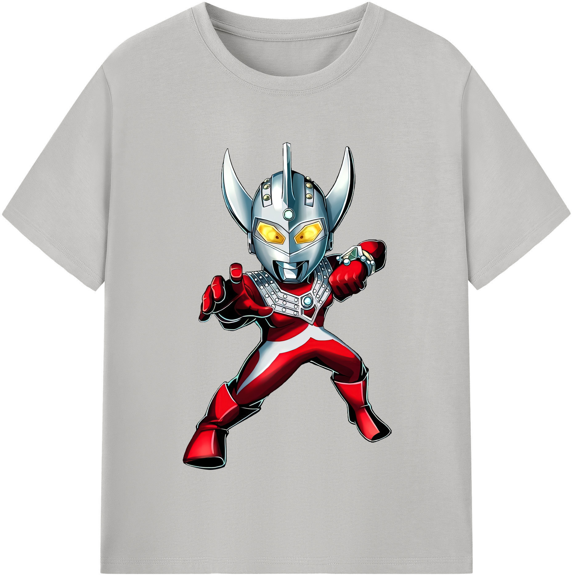 （画像用） ウルトラマン Ultraman 綿100％半袖Tシャツ（フロントプリント）
