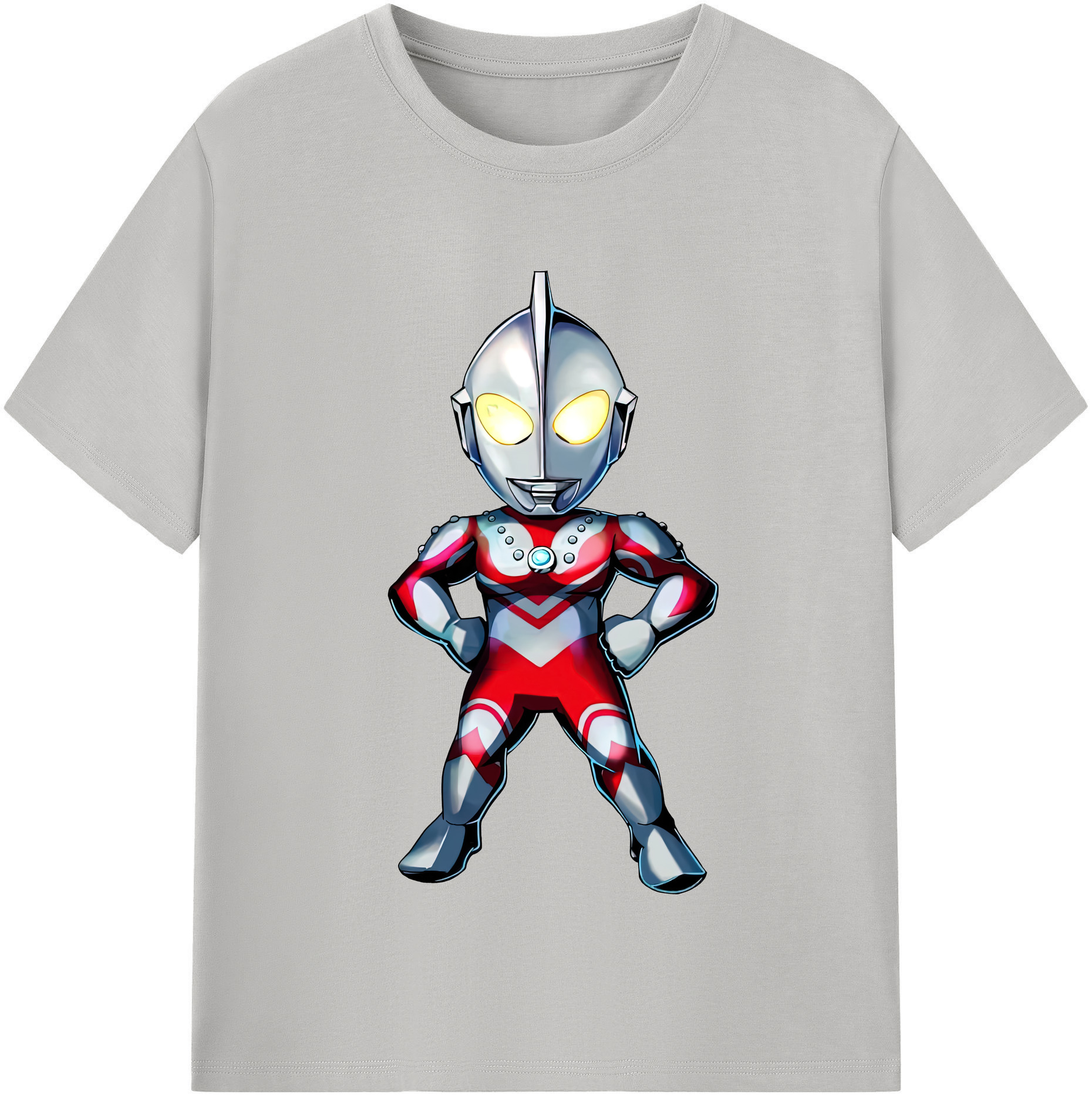 （画像用） ウルトラマン Ultraman 綿100％半袖Tシャツ（フロントプリント）