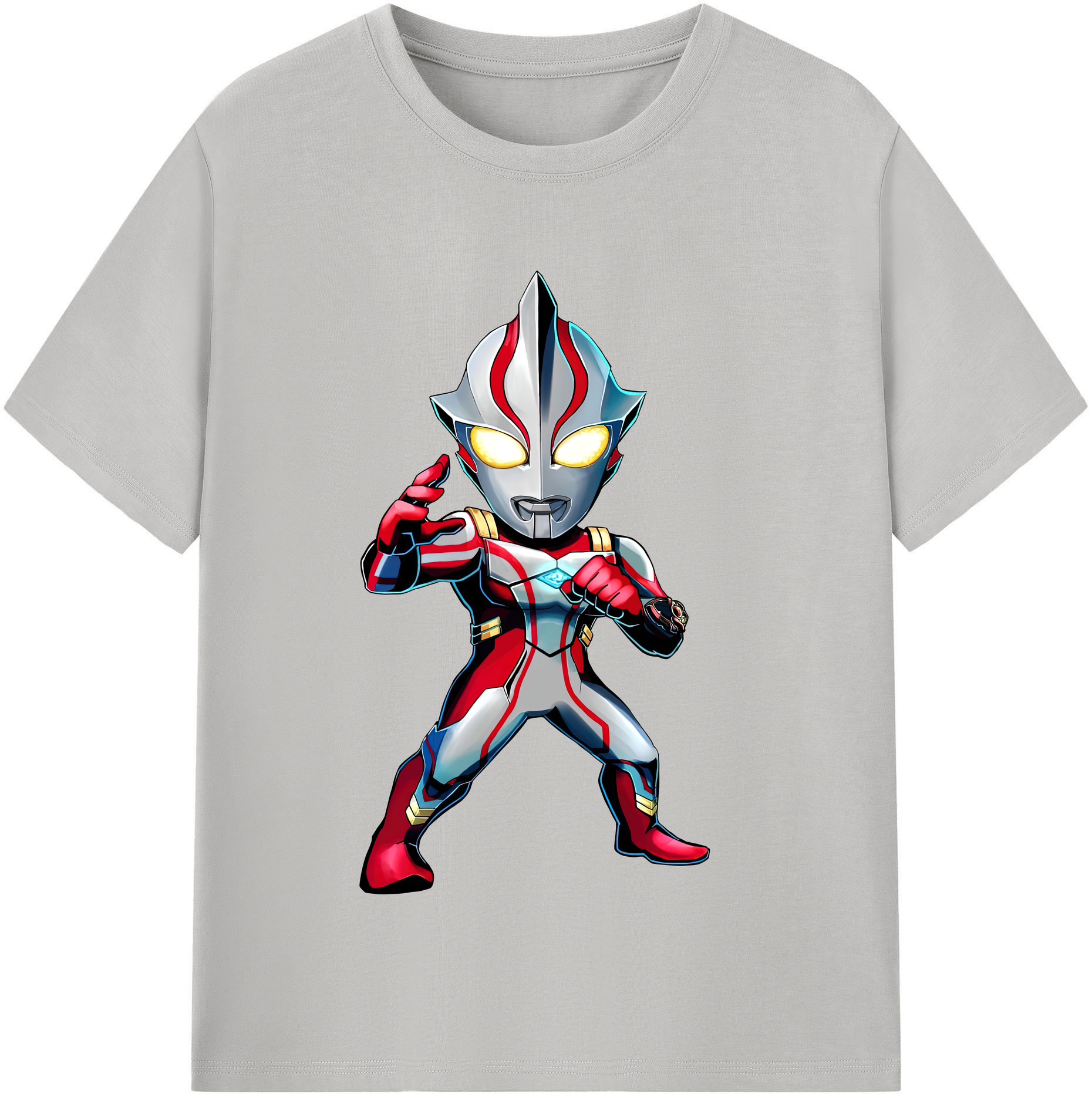 （画像用） ウルトラマン Ultraman 綿100％半袖Tシャツ（フロントプリント）