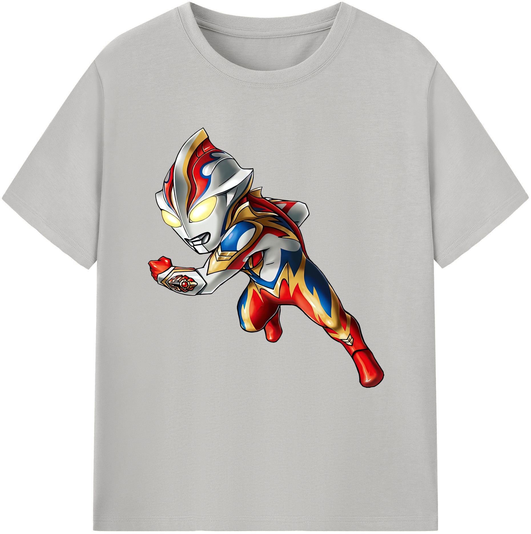 （画像用） ウルトラマン Ultraman 綿100％半袖Tシャツ（フロントプリント）