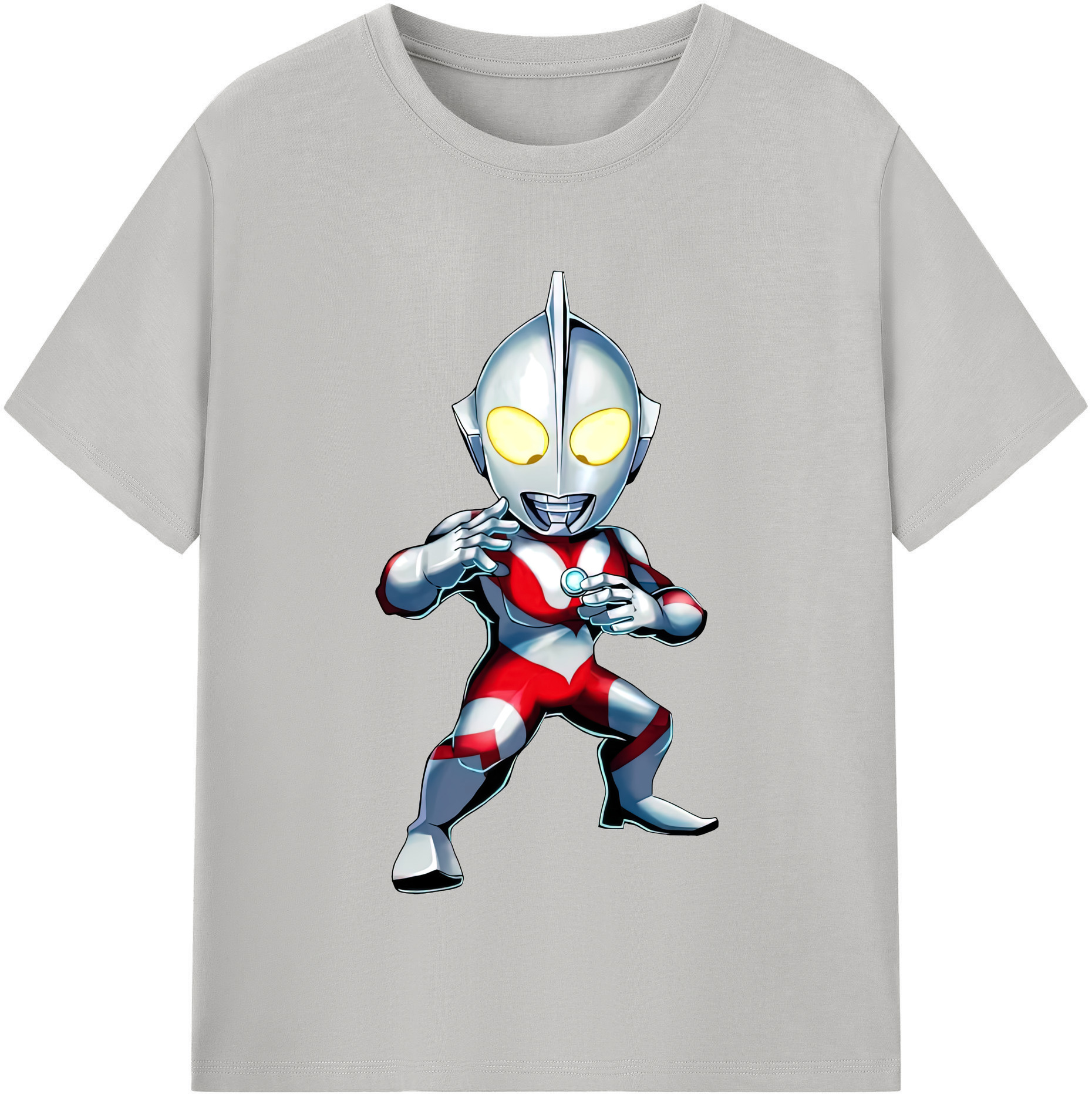 （画像用） ウルトラマン Ultraman 綿100％半袖Tシャツ（フロントプリント）