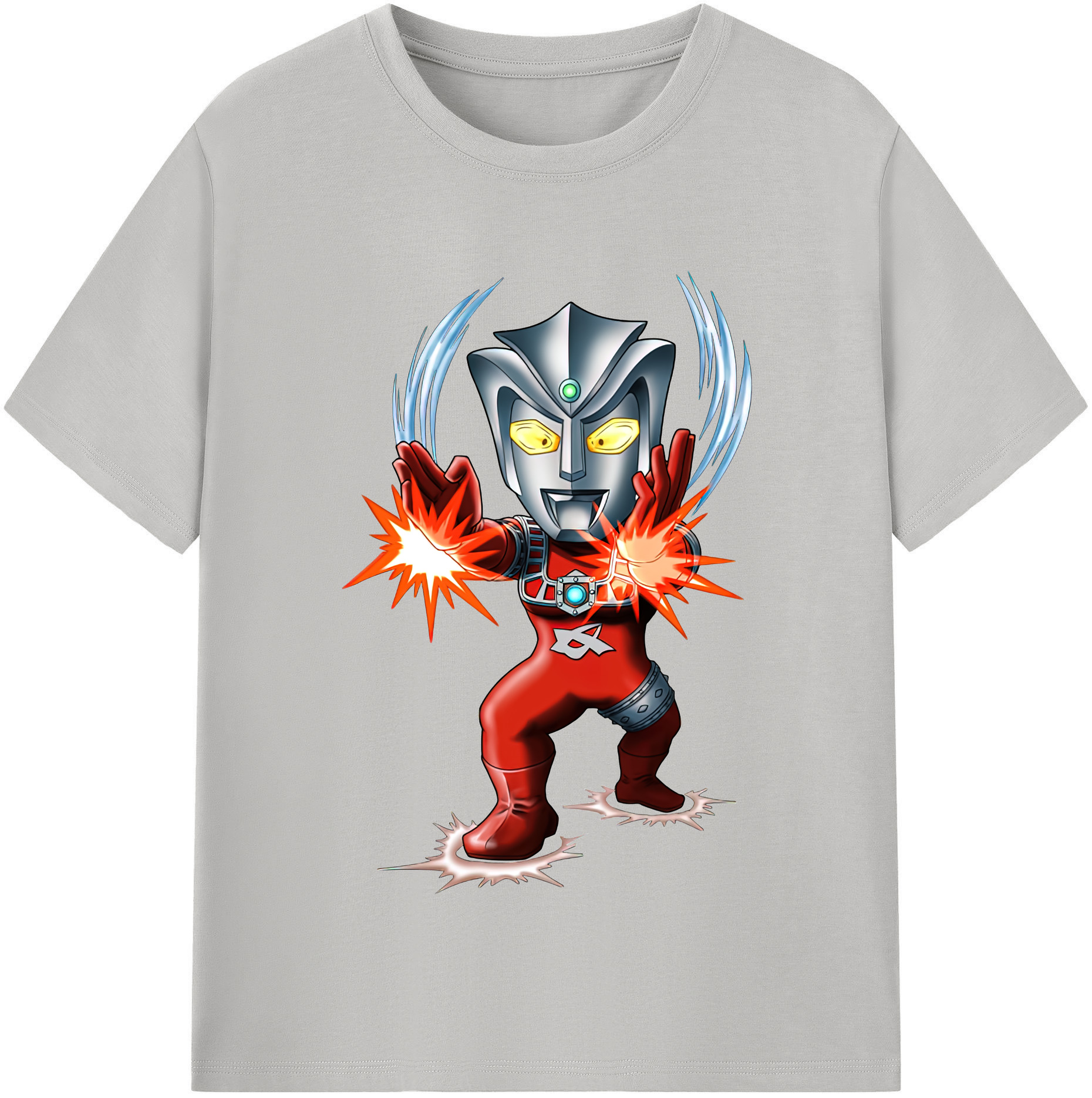 （画像用） ウルトラマン Ultraman 綿100％半袖Tシャツ（フロントプリント）