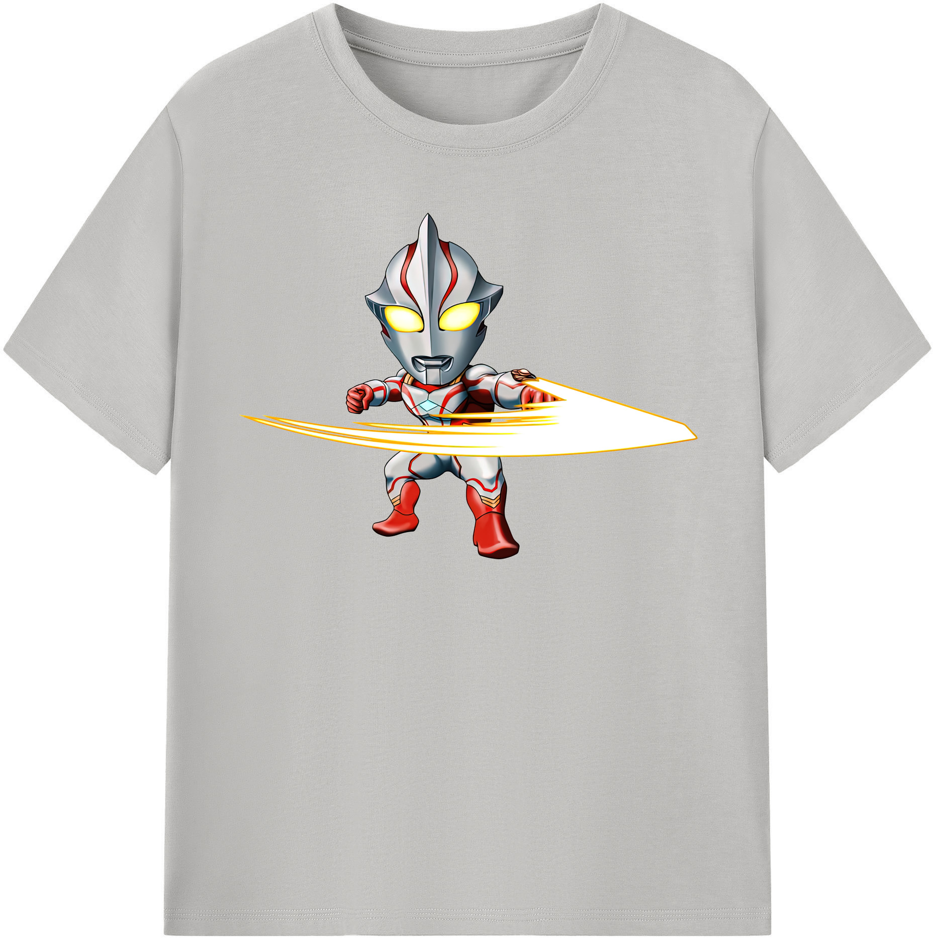 （画像用） ウルトラマン Ultraman 綿100％半袖Tシャツ（フロントプリント）