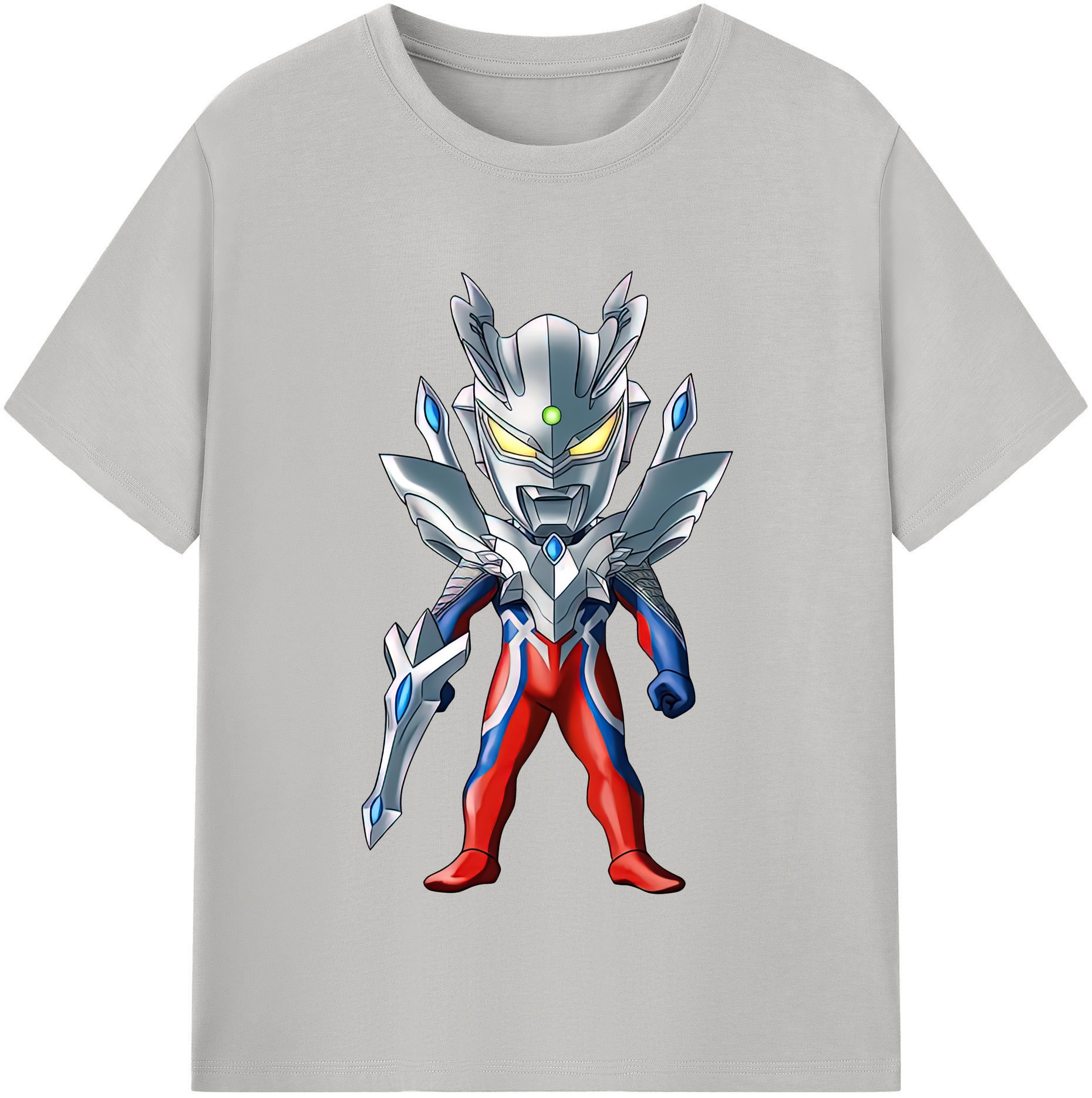 （画像用） ウルトラマン Ultraman 綿100％半袖Tシャツ（フロントプリント）