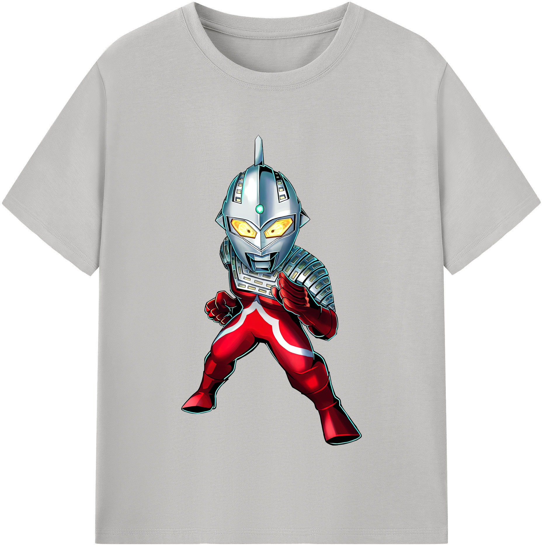 （画像用） ウルトラマン Ultraman 綿100％半袖Tシャツ（フロントプリント）