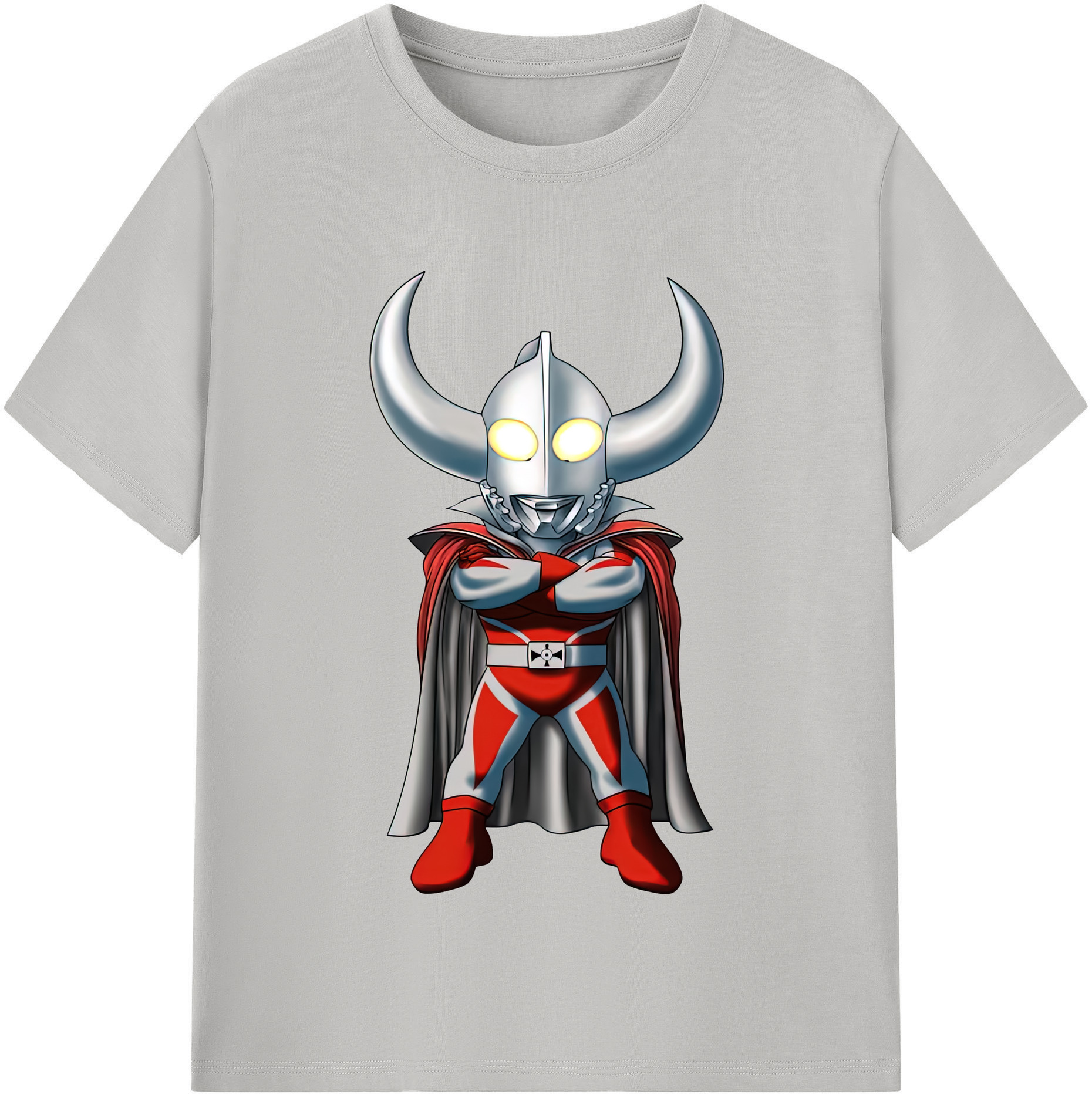 （画像用） ウルトラマン Ultraman 綿100％半袖Tシャツ（フロントプリント）