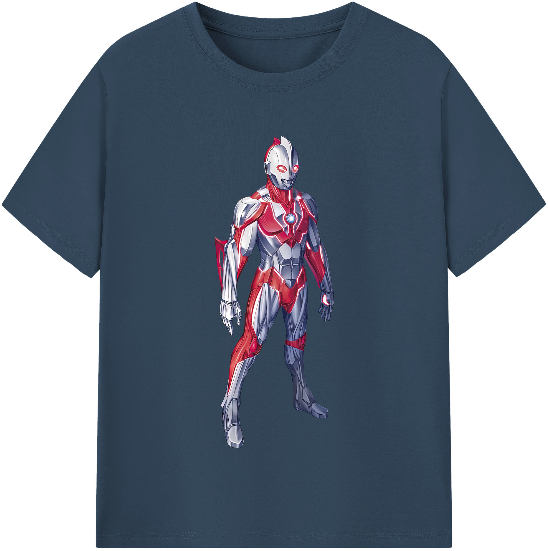 （画像用） ウルトラマン Ultraman 綿100％半袖Tシャツ（フロントプリント）