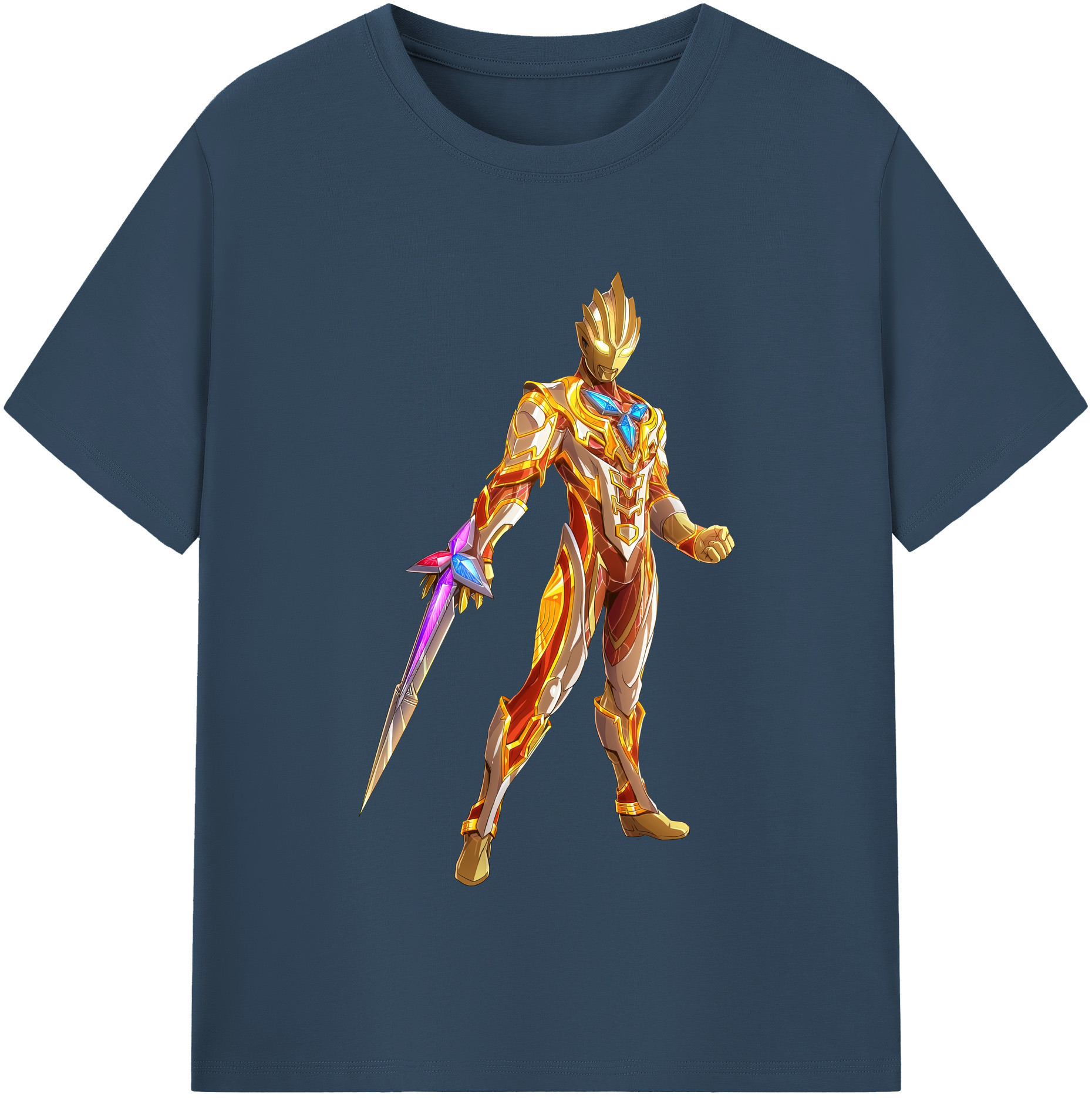 （画像用） ウルトラマン Ultraman 綿100％半袖Tシャツ（フロントプリント）