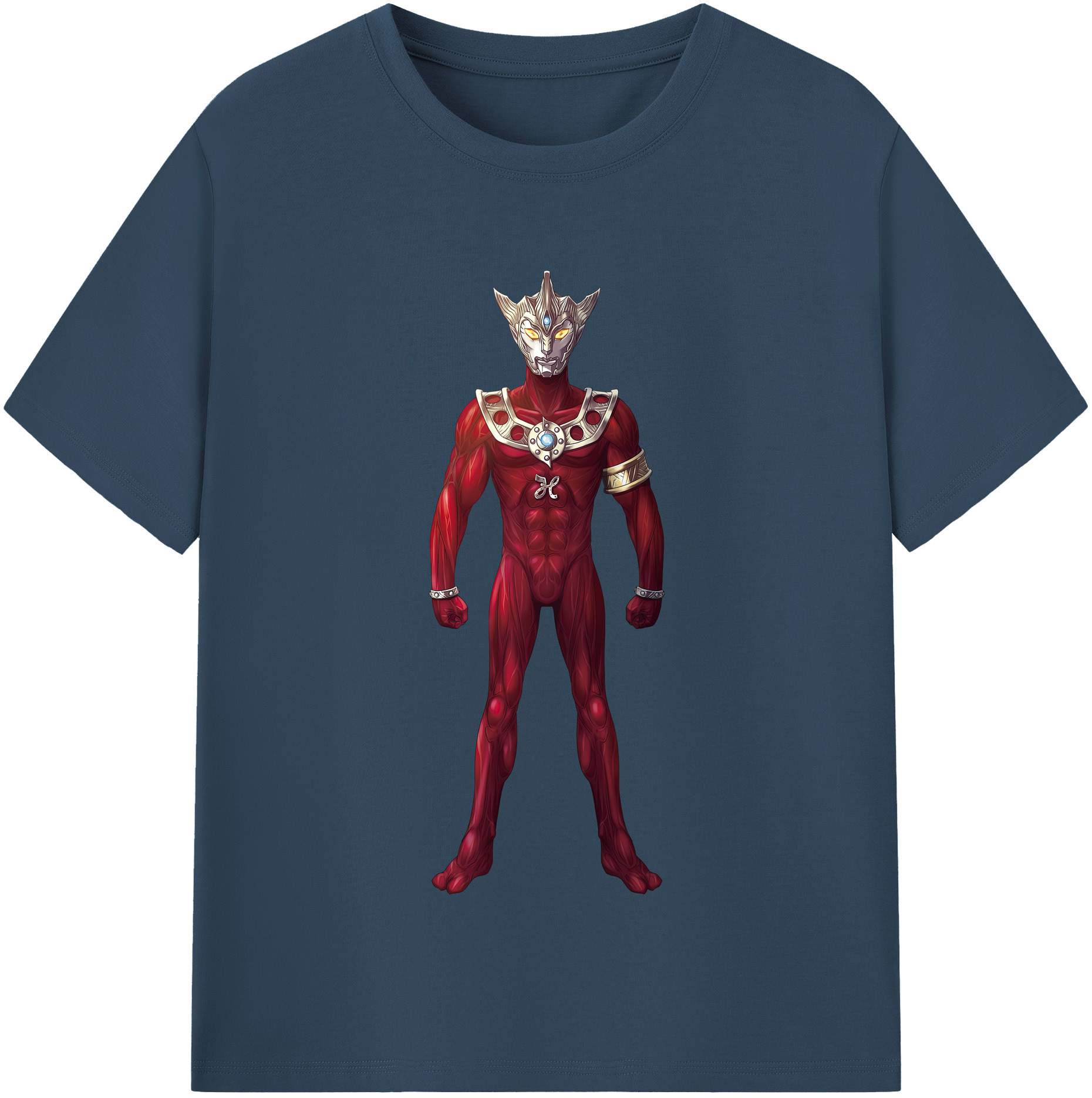 （画像用） ウルトラマン Ultraman 綿100％半袖Tシャツ（フロントプリント）