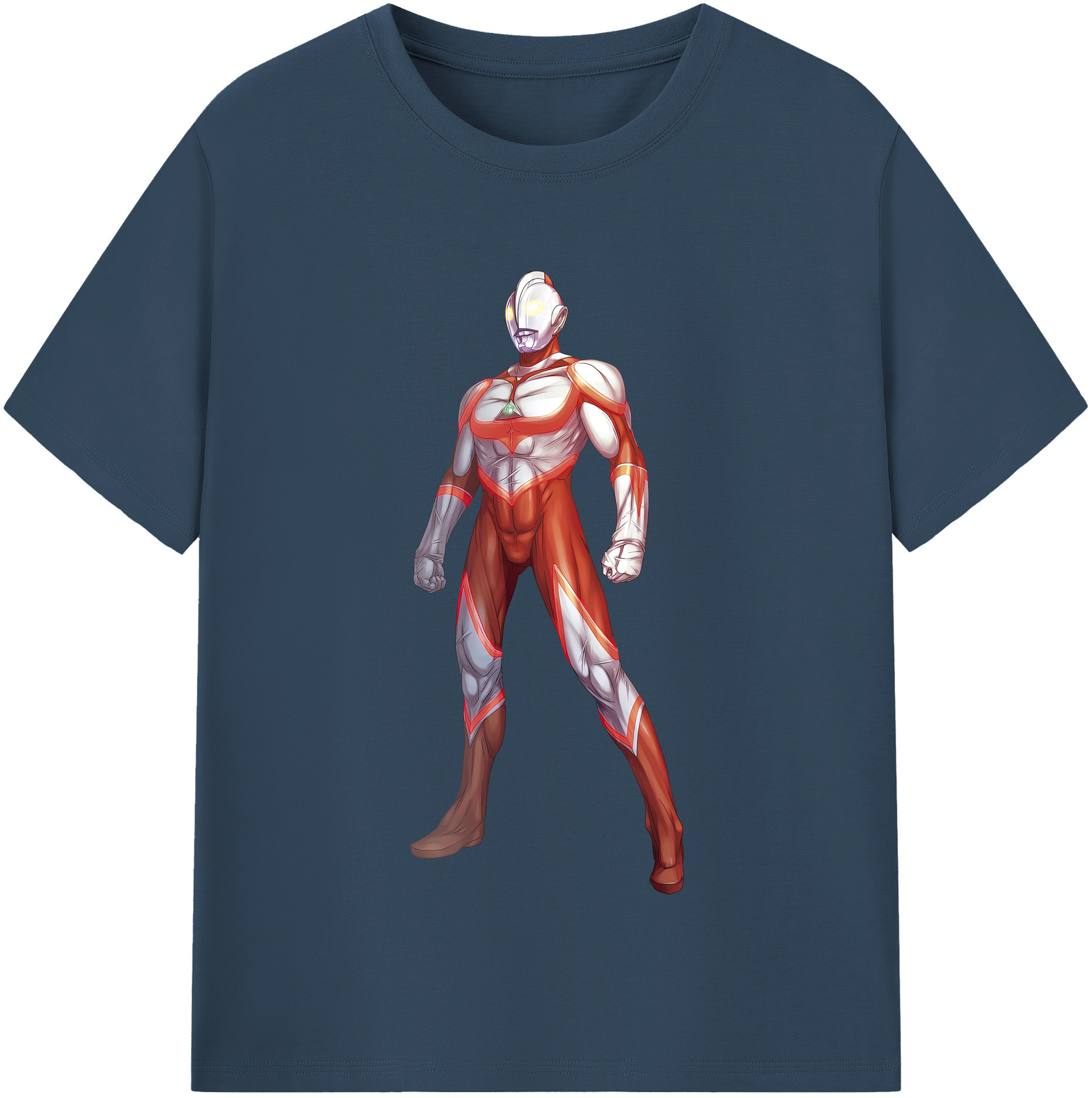 （画像用） ウルトラマン Ultraman 綿100％半袖Tシャツ（フロントプリント）