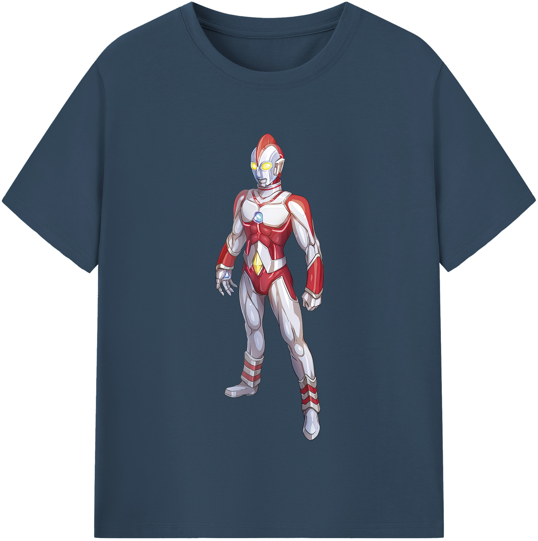 （画像用） ウルトラマン Ultraman 綿100％半袖Tシャツ（フロントプリント）