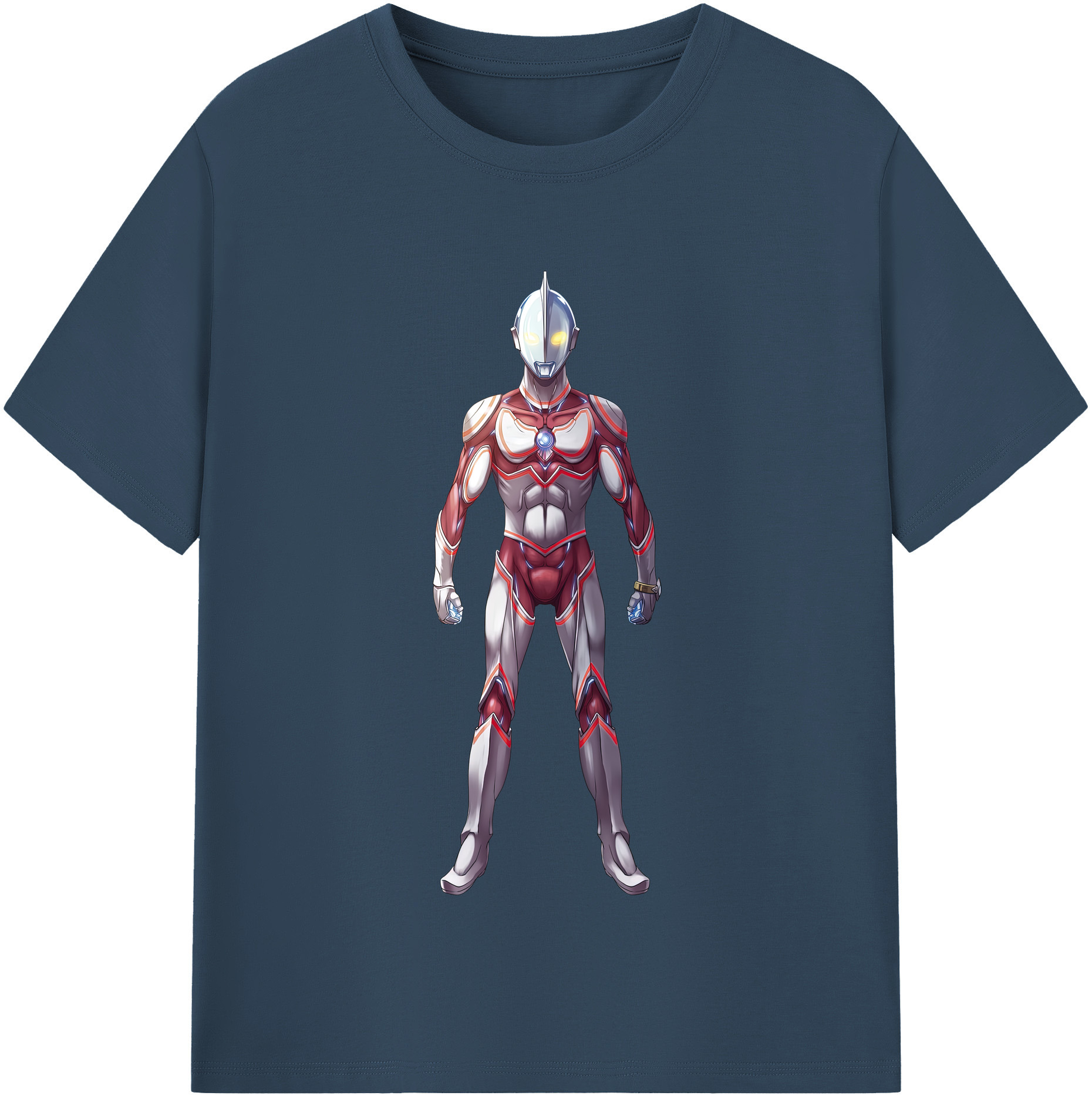 （画像用） ウルトラマン Ultraman 綿100％半袖Tシャツ（フロントプリント）