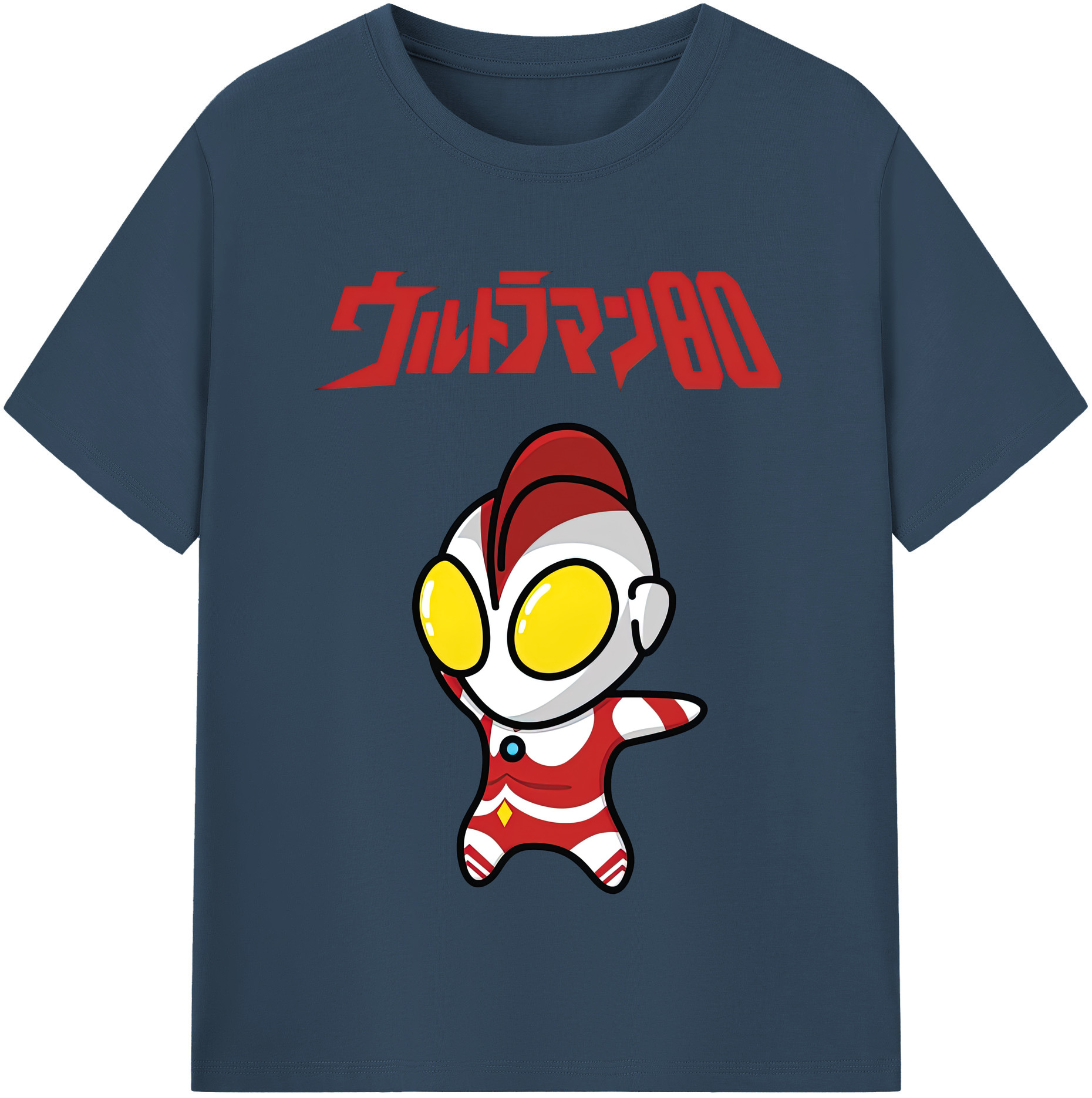 （画像用） ウルトラマン Ultraman 綿100％半袖Tシャツ（フロントプリント）