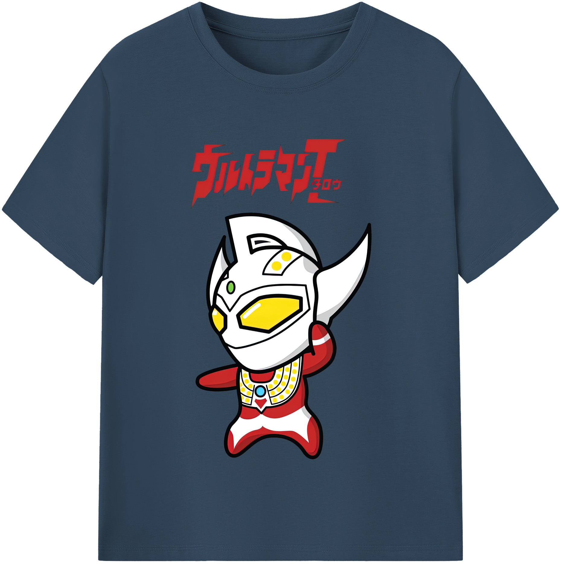 （画像用） ウルトラマン Ultraman 綿100％半袖Tシャツ（フロントプリント）