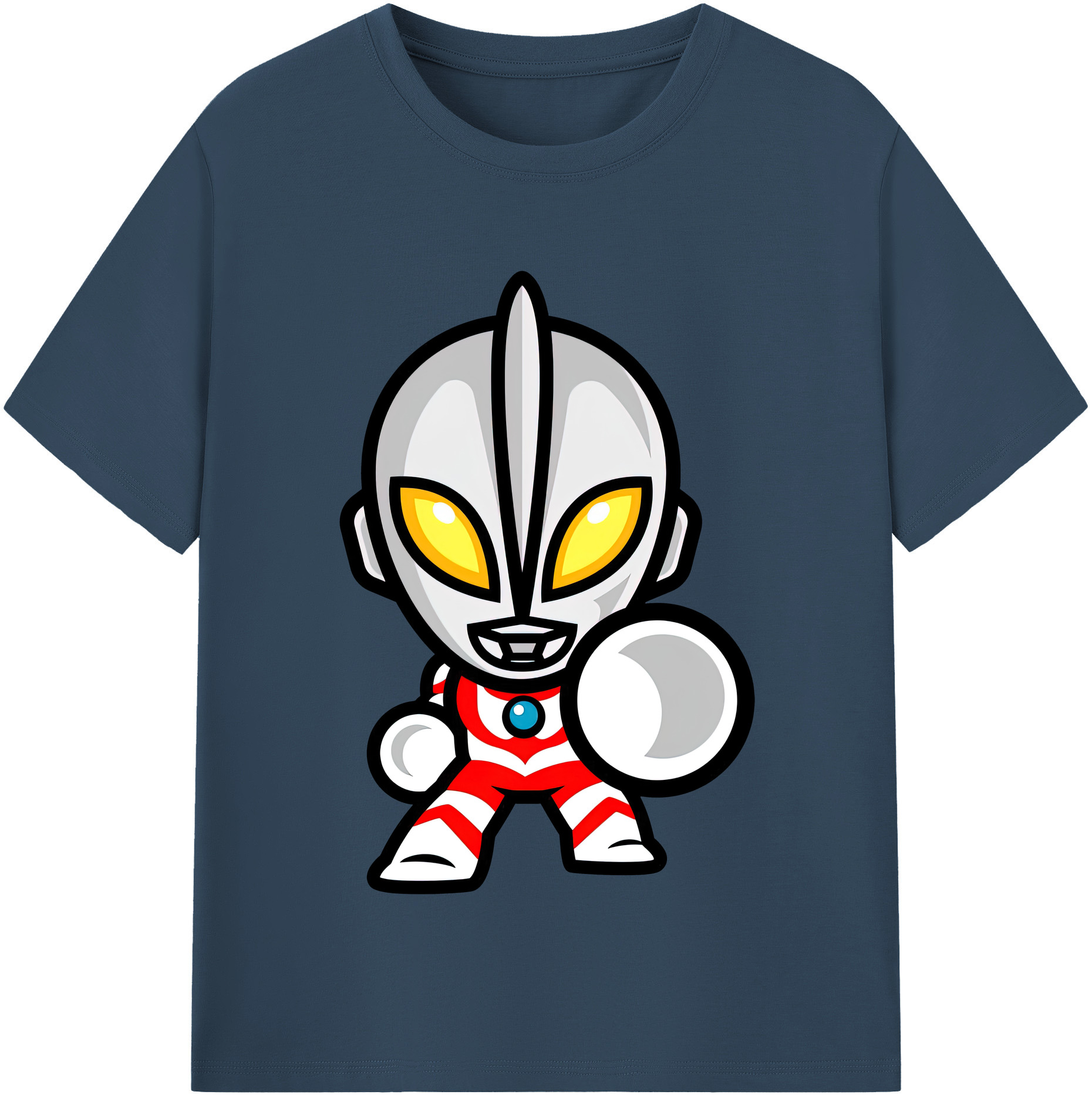 （画像用） ウルトラマン Ultraman 綿100％半袖Tシャツ（フロントプリント）