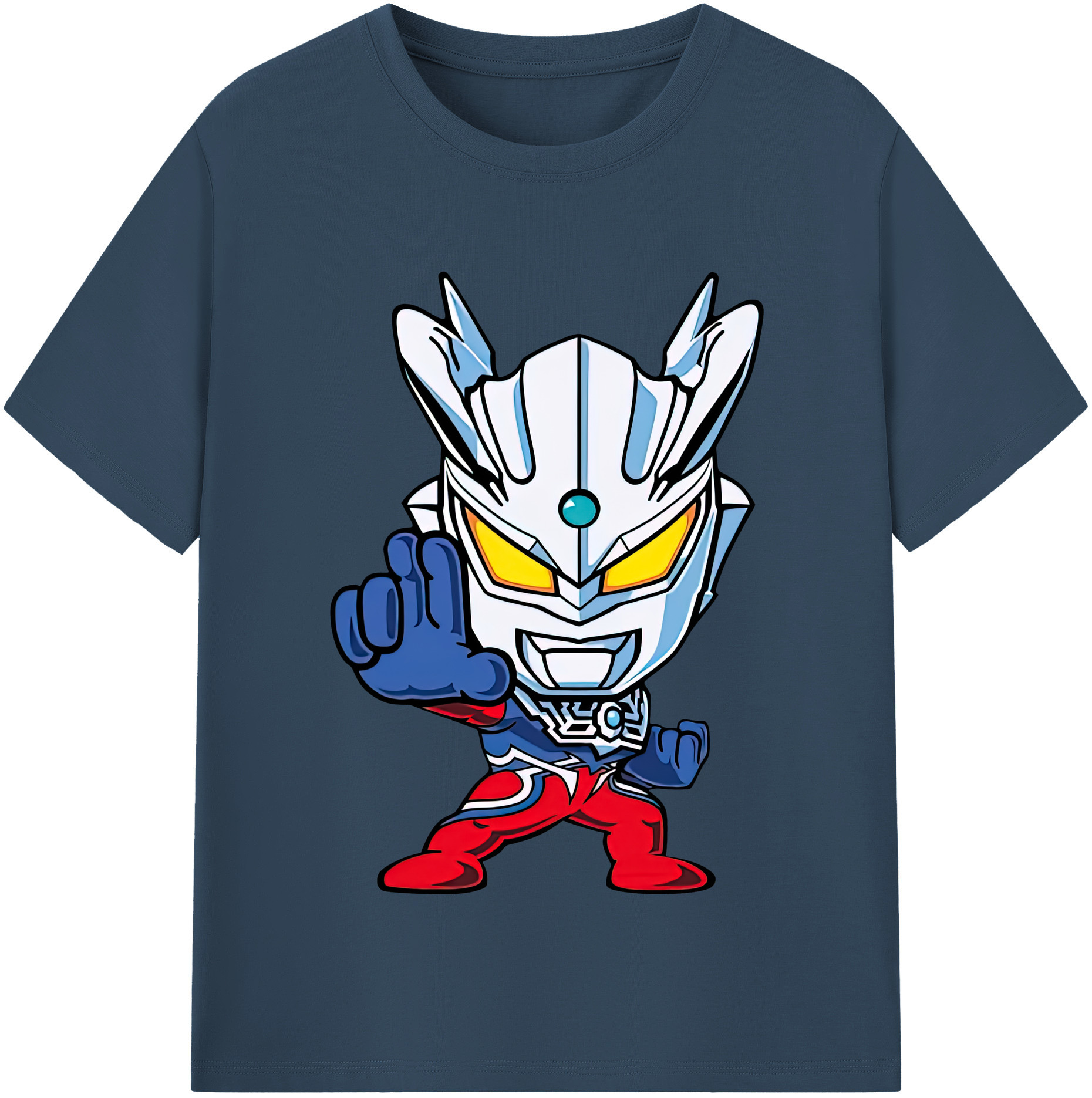 （画像用） ウルトラマン Ultraman 綿100％半袖Tシャツ（フロントプリント）