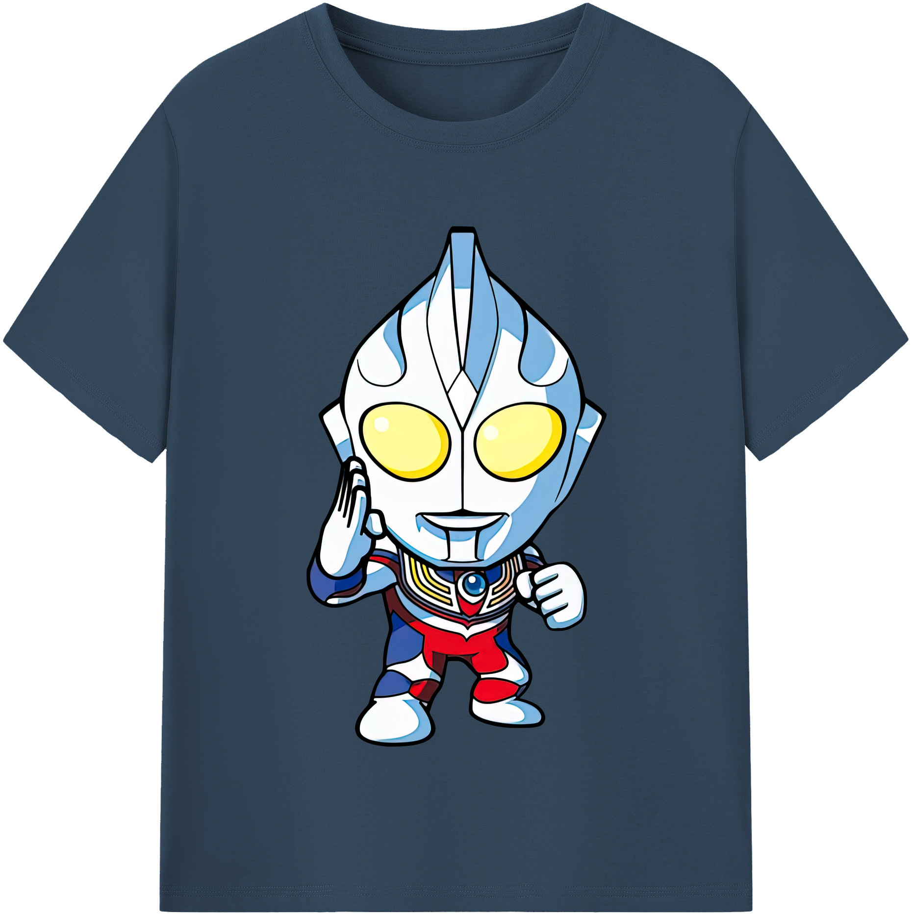 （画像用） ウルトラマン Ultraman 綿100％半袖Tシャツ（フロントプリント）