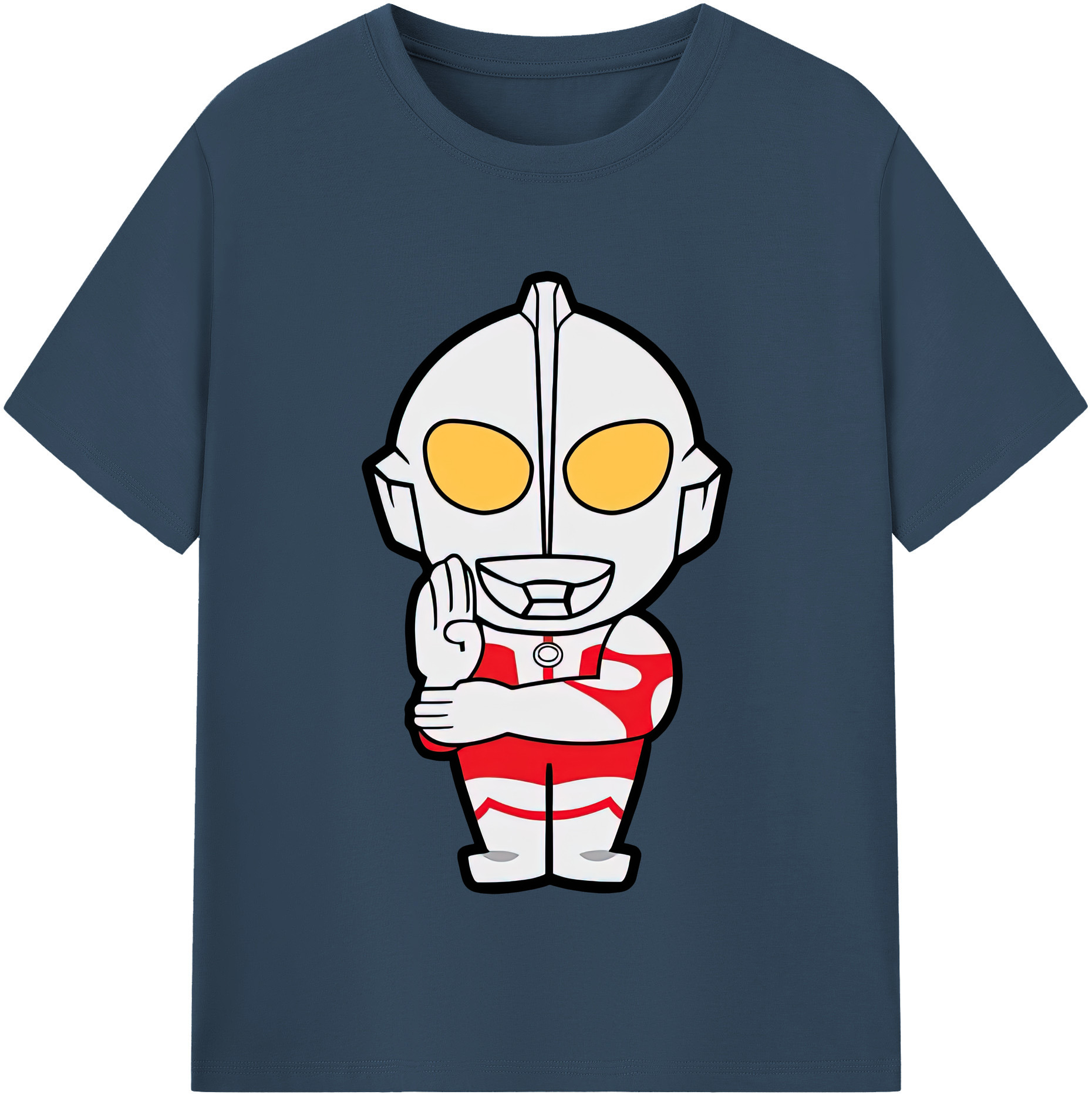 （画像用） ウルトラマン Ultraman 綿100％半袖Tシャツ（フロントプリント）