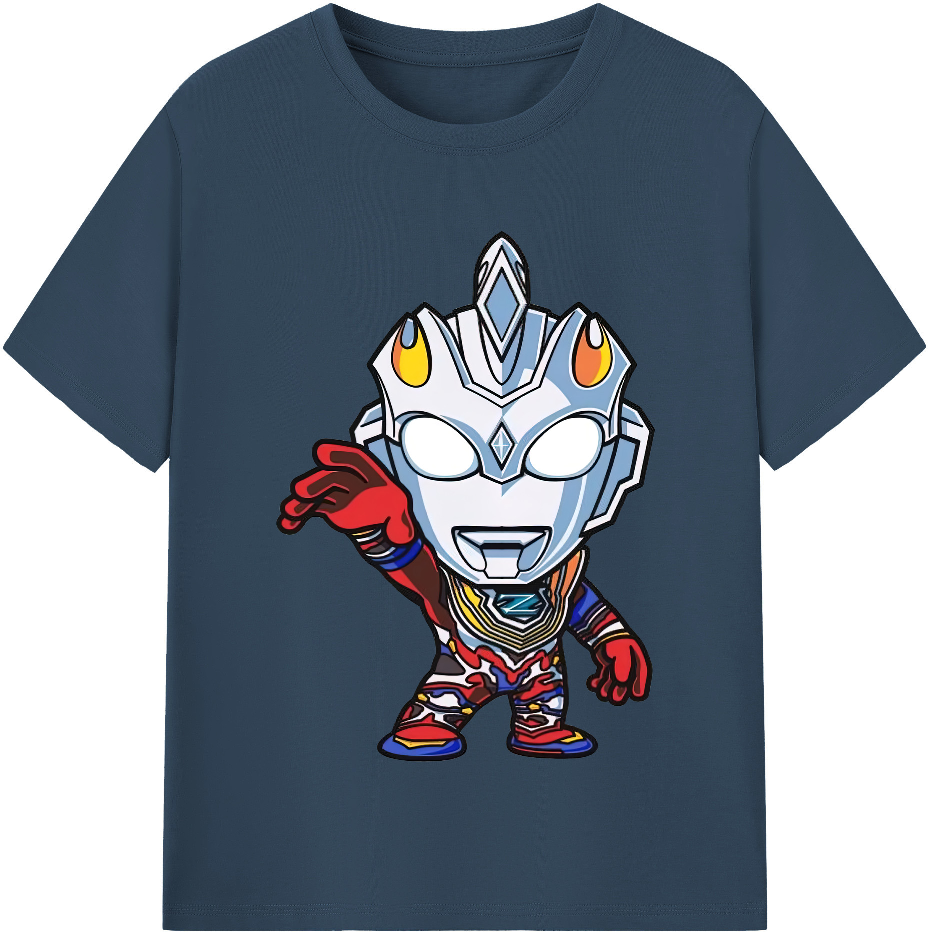 （画像用） ウルトラマン Ultraman 綿100％半袖Tシャツ（フロントプリント）