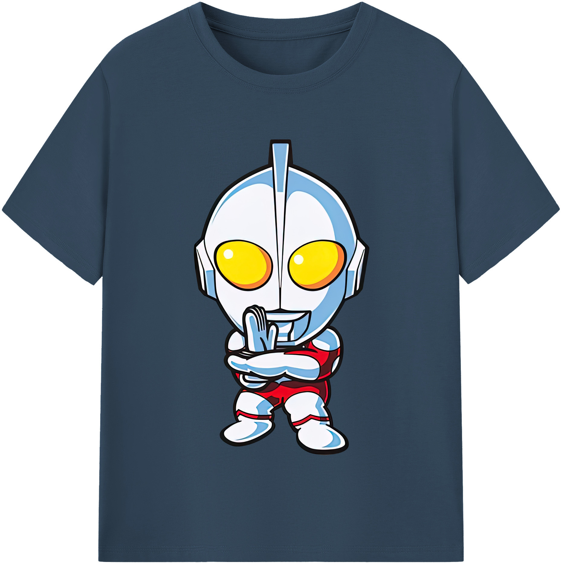 （画像用） ウルトラマン Ultraman 綿100％半袖Tシャツ（フロントプリント）