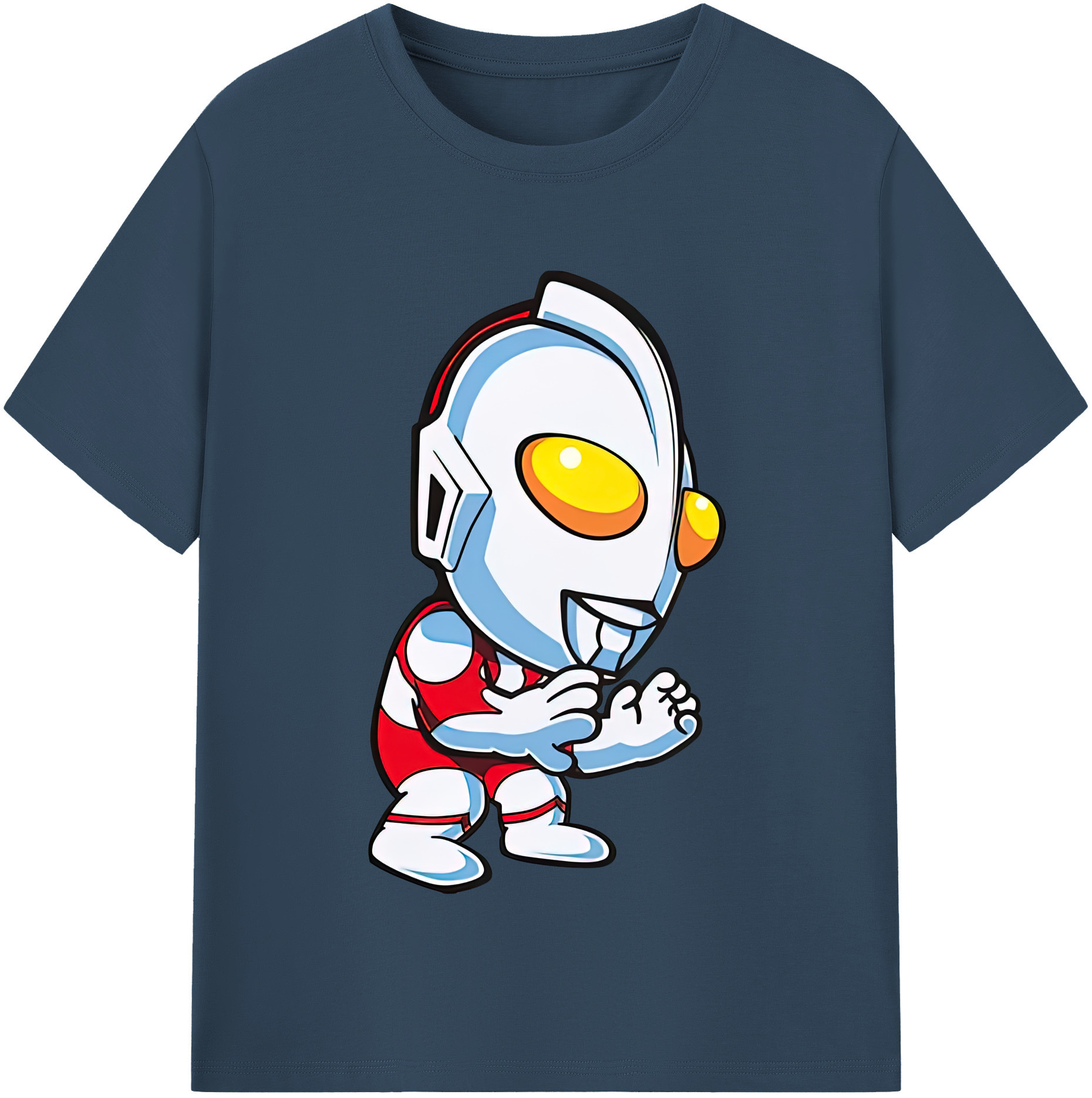 （画像用） ウルトラマン Ultraman 綿100％半袖Tシャツ（フロントプリント）