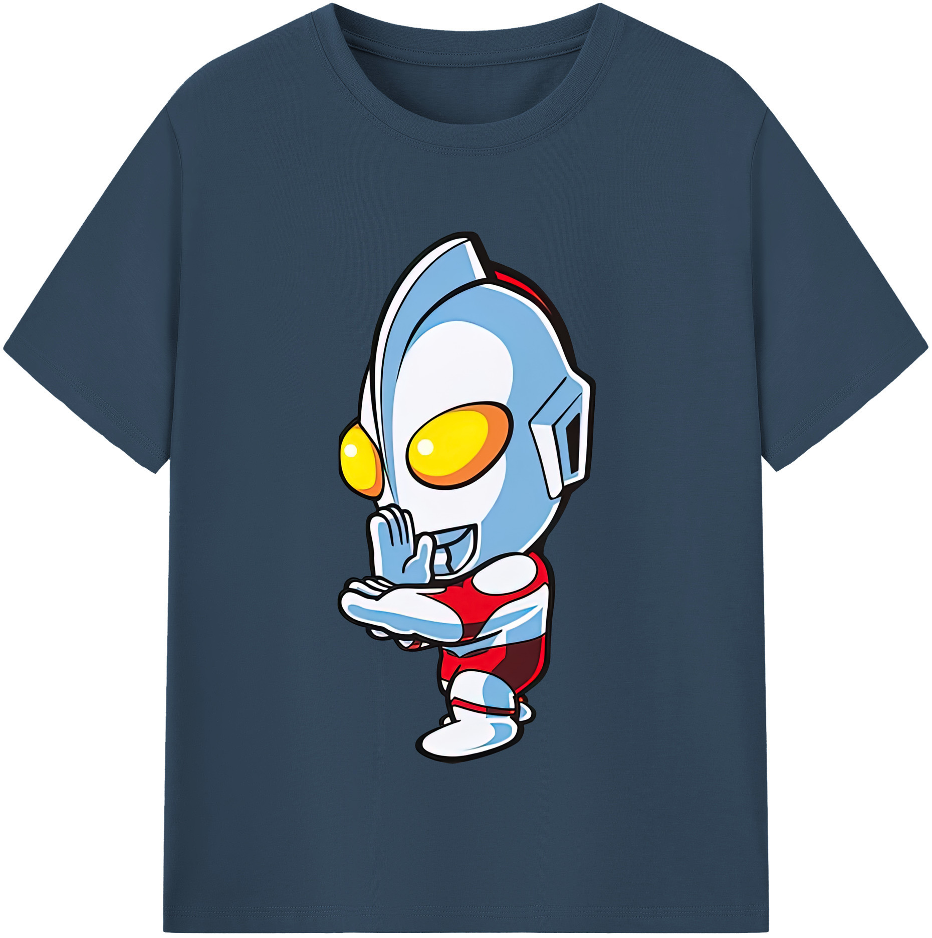 （画像用） ウルトラマン Ultraman 綿100％半袖Tシャツ（フロントプリント）