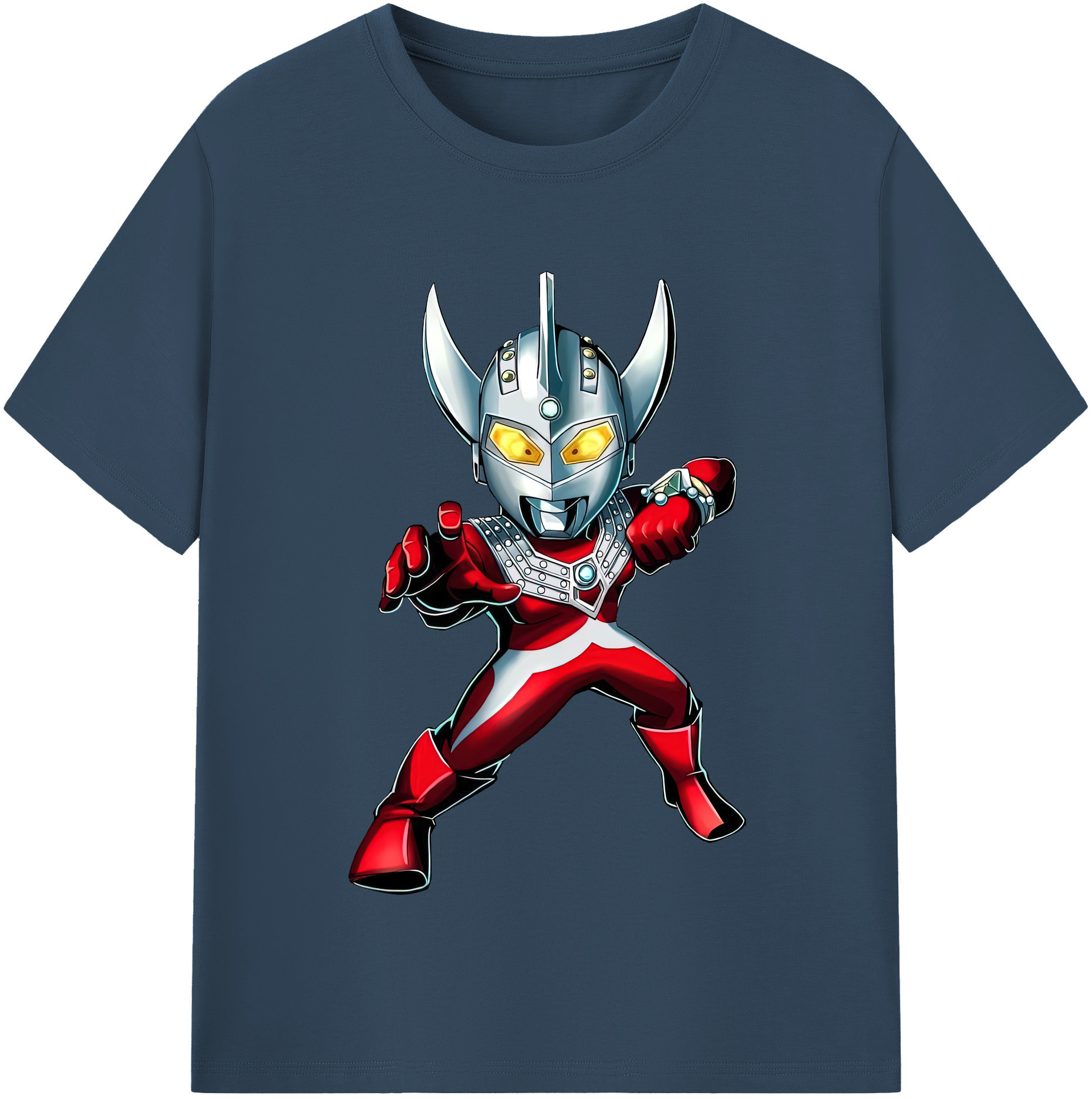 （画像用） ウルトラマン Ultraman 綿100％半袖Tシャツ（フロントプリント）