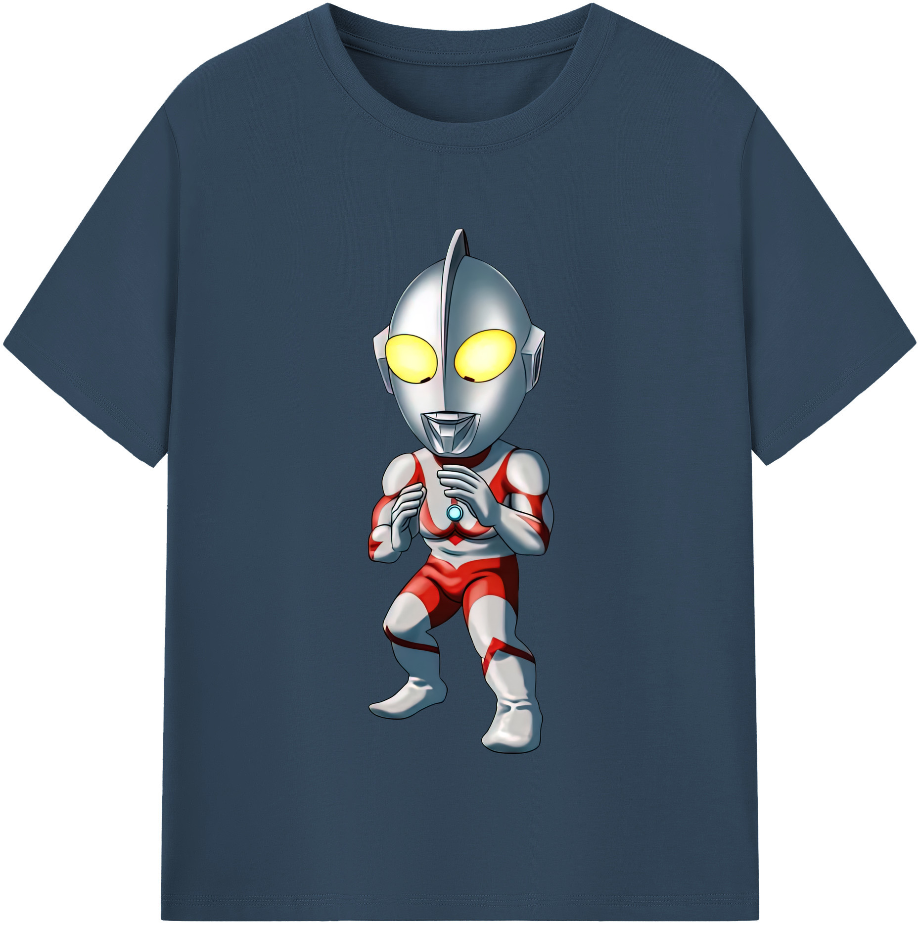 （画像用） ウルトラマン Ultraman 綿100％半袖Tシャツ（フロントプリント）