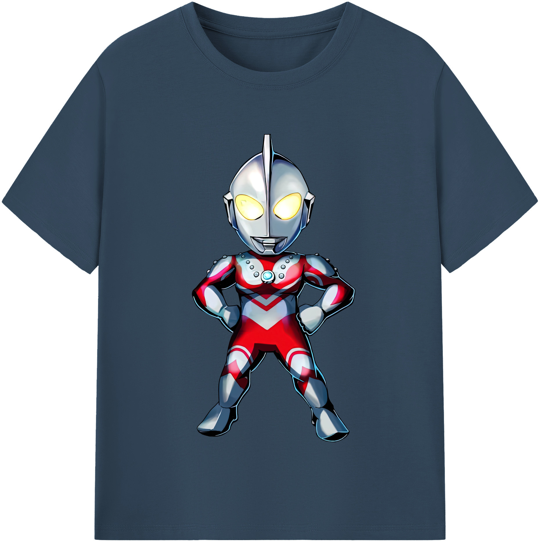 （画像用） ウルトラマン Ultraman 綿100％半袖Tシャツ（フロントプリント）
