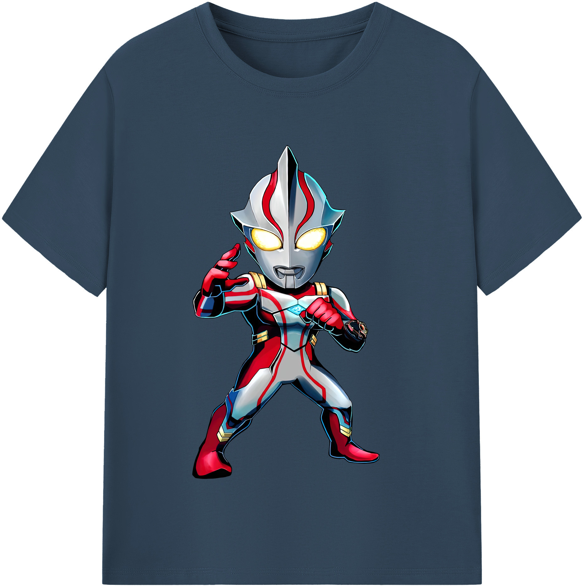 （画像用） ウルトラマン Ultraman 綿100％半袖Tシャツ（フロントプリント）