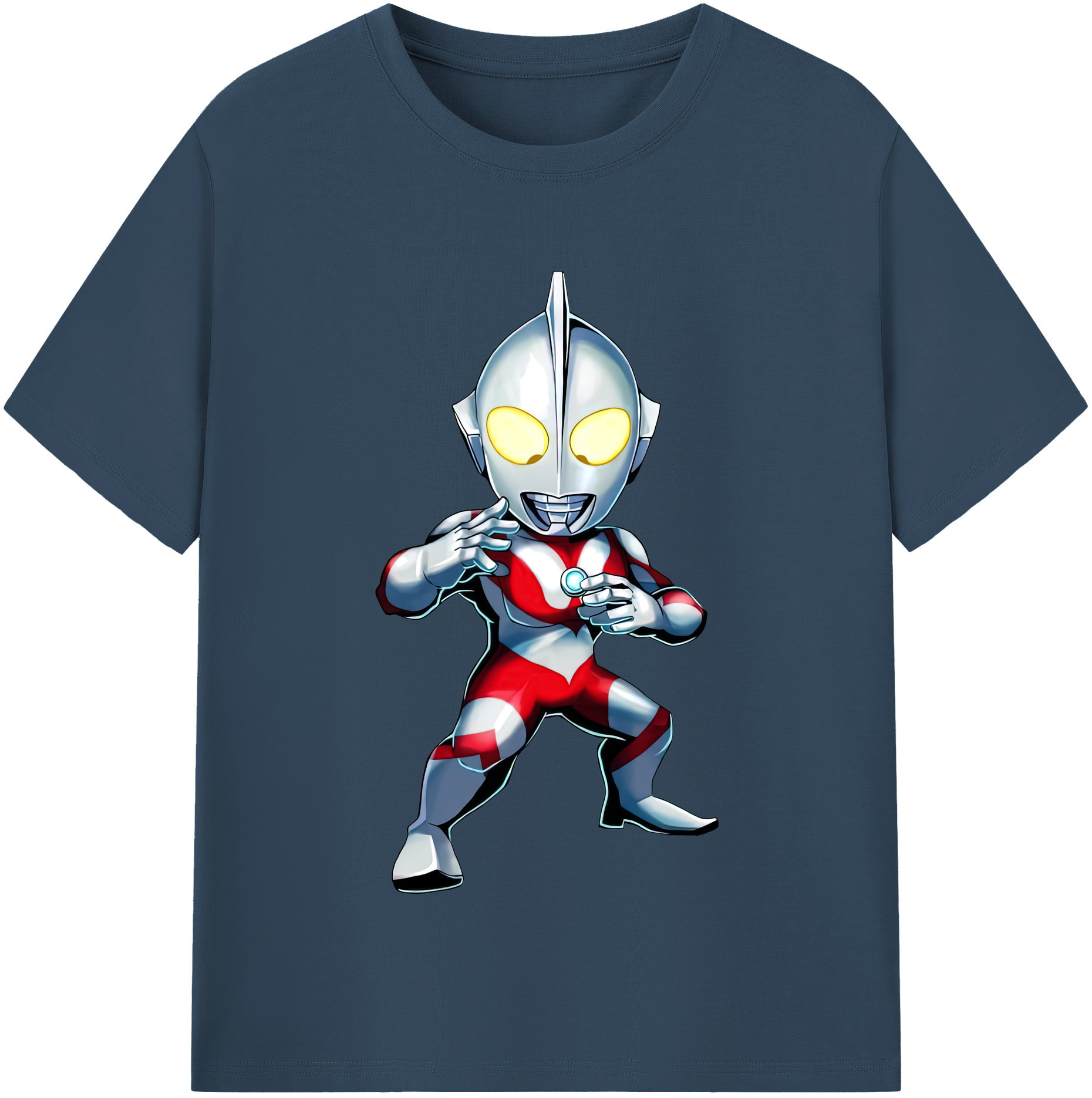 （画像用） ウルトラマン Ultraman 綿100％半袖Tシャツ（フロントプリント）