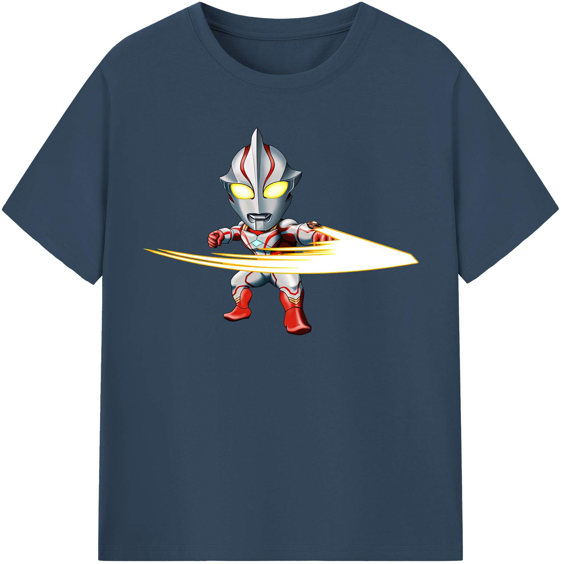 （画像用） ウルトラマン Ultraman 綿100％半袖Tシャツ（フロントプリント）
