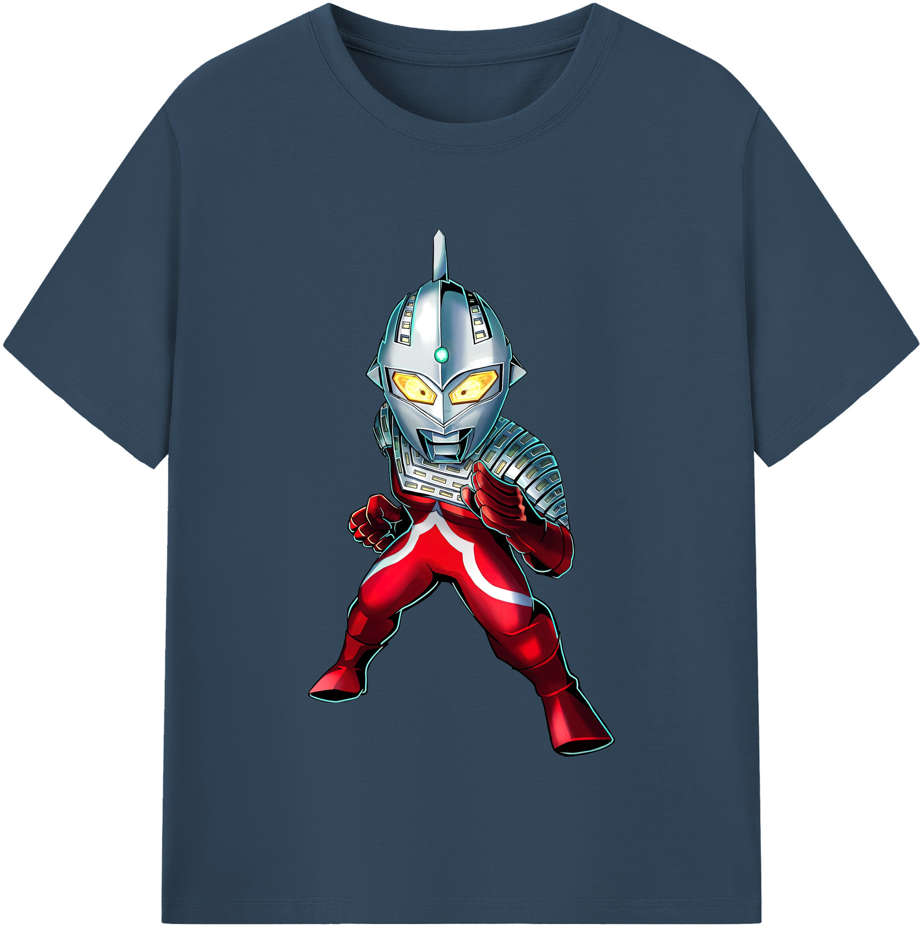 （画像用） ウルトラマン Ultraman 綿100％半袖Tシャツ（フロントプリント）