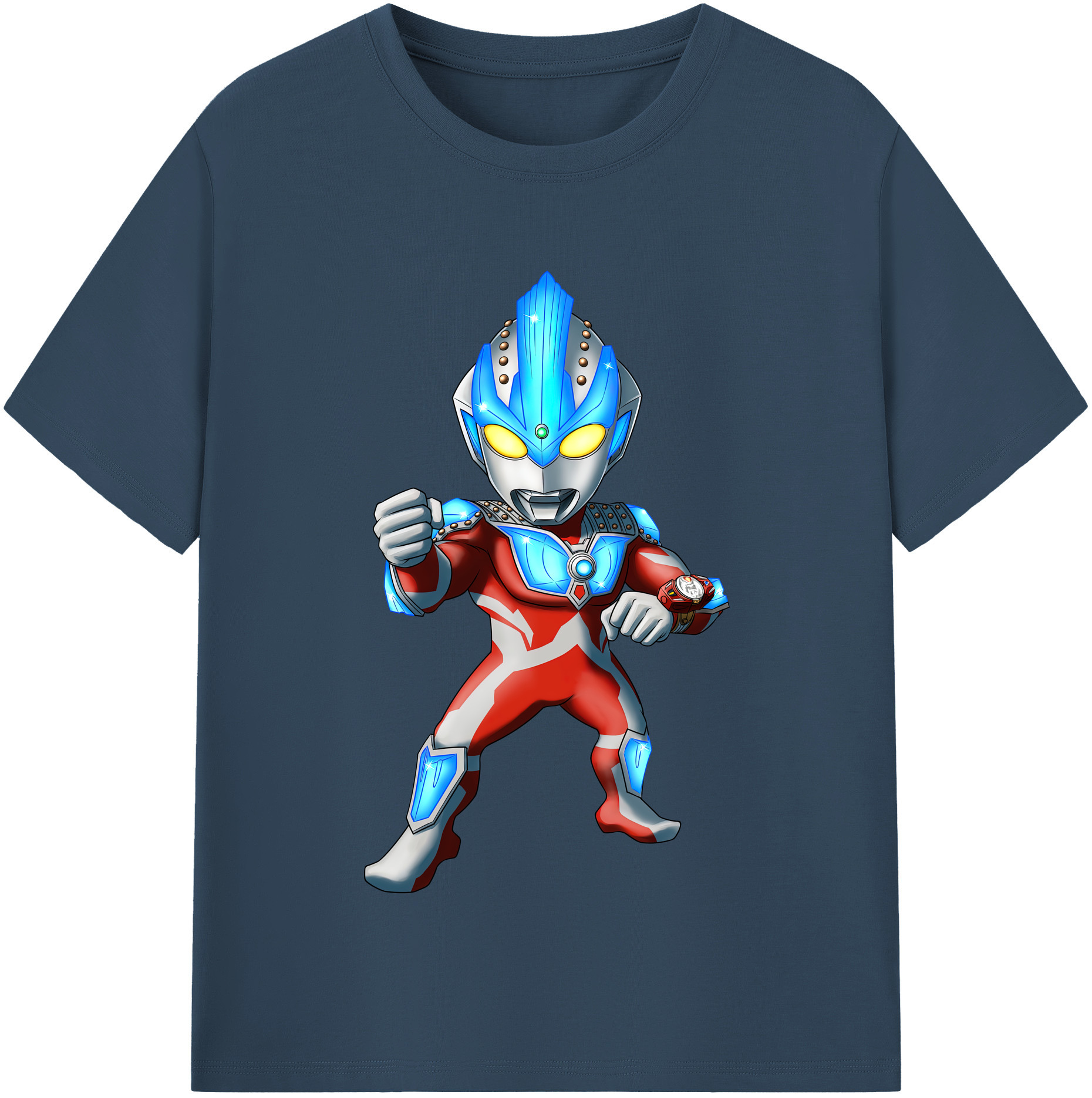 （画像用） ウルトラマン Ultraman 綿100％半袖Tシャツ（フロントプリント）
