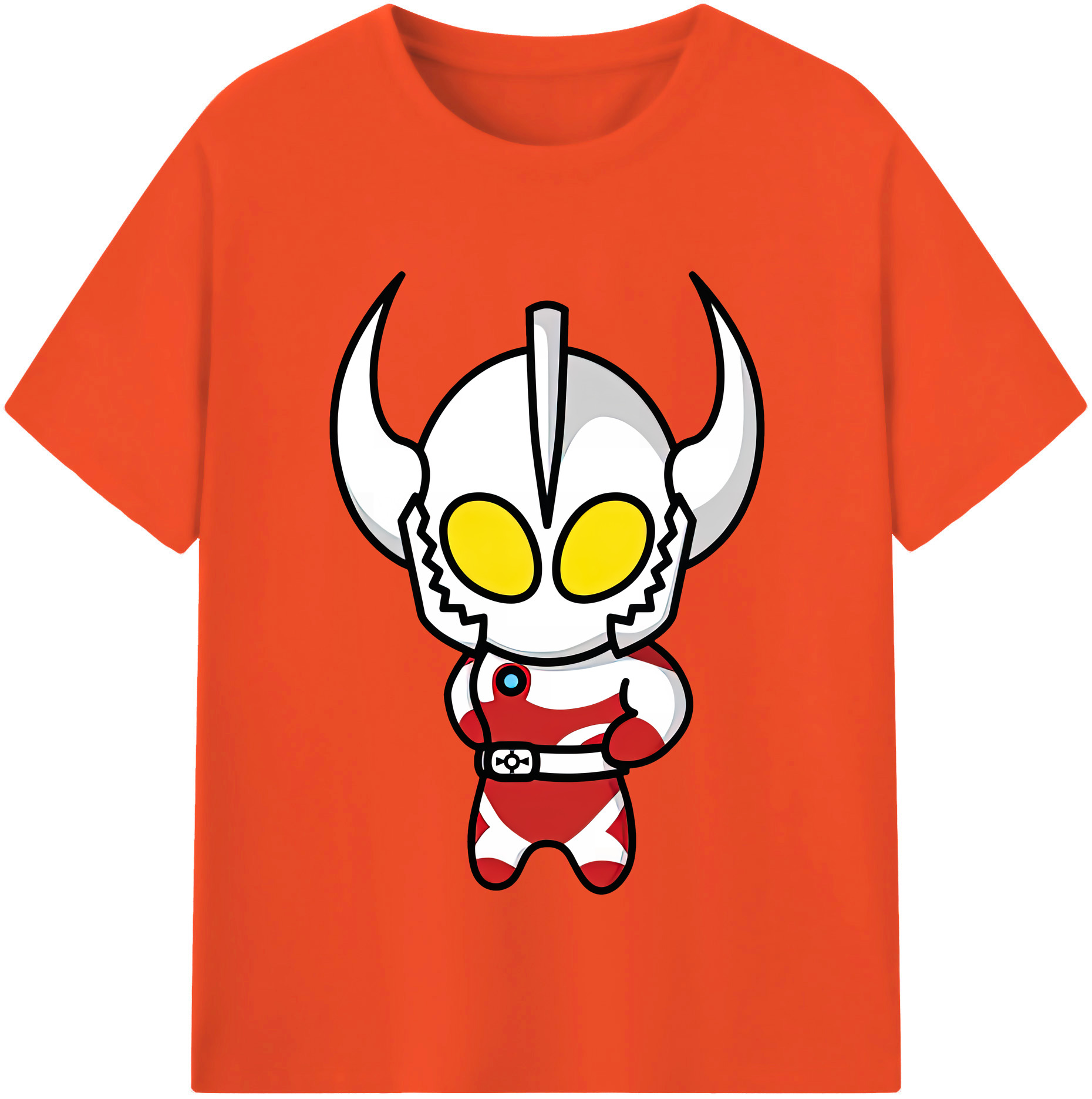 （画像用） ウルトラマン Ultraman 綿100％半袖Tシャツ（フロントプリント）