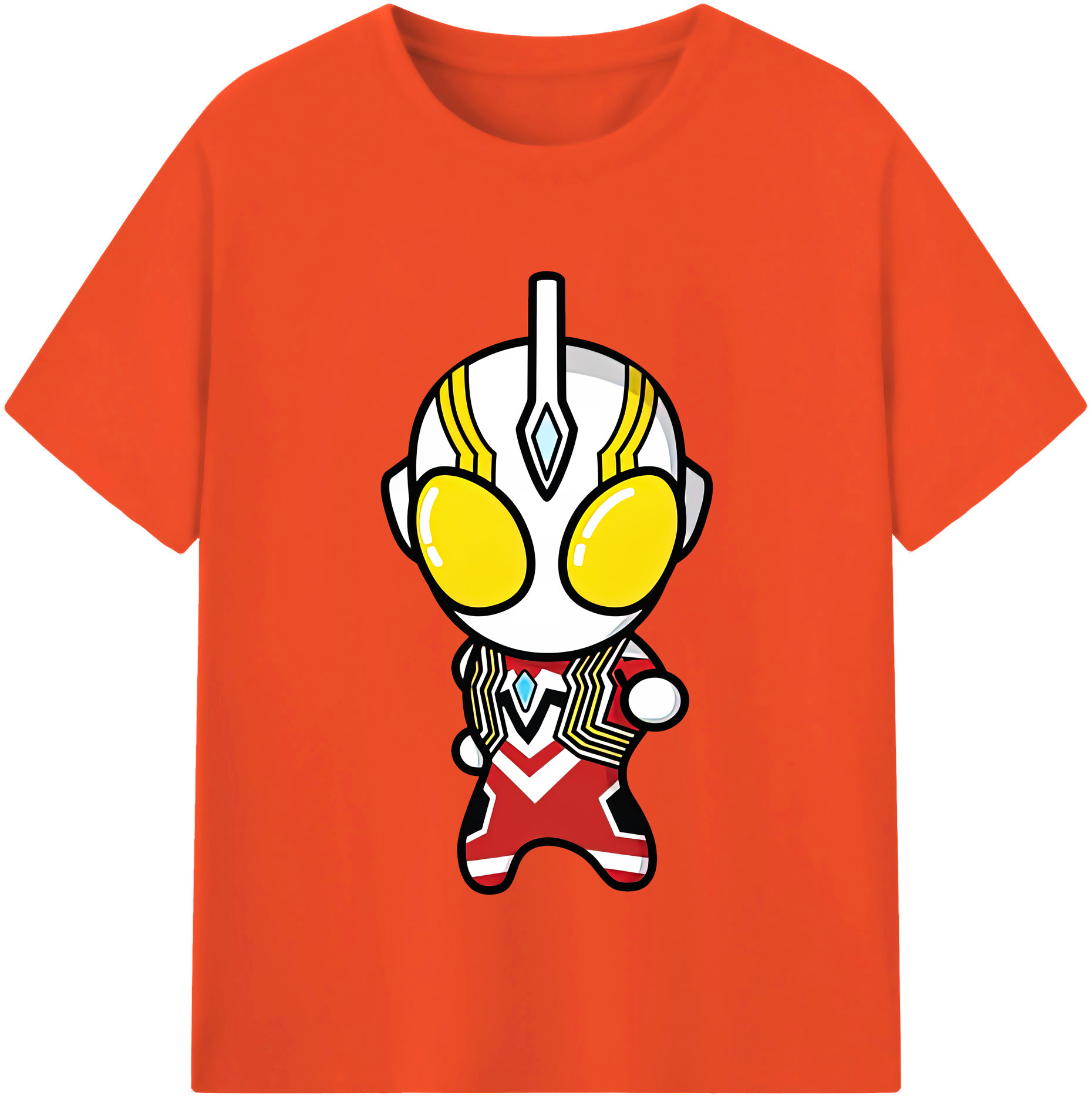 （画像用） ウルトラマン Ultraman 綿100％半袖Tシャツ（フロントプリント）