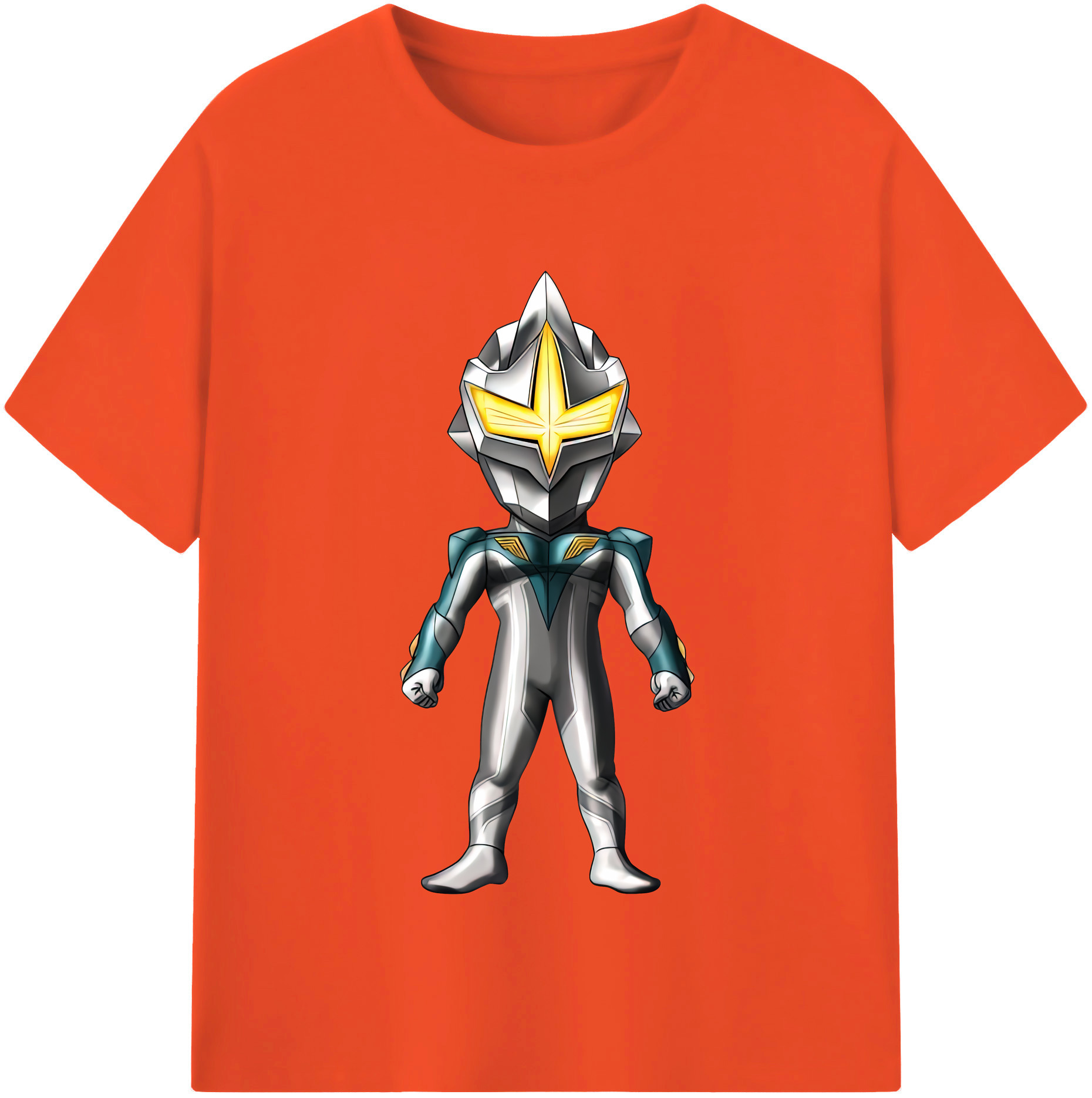 （画像用） ウルトラマン Ultraman 綿100％半袖Tシャツ（フロントプリント）