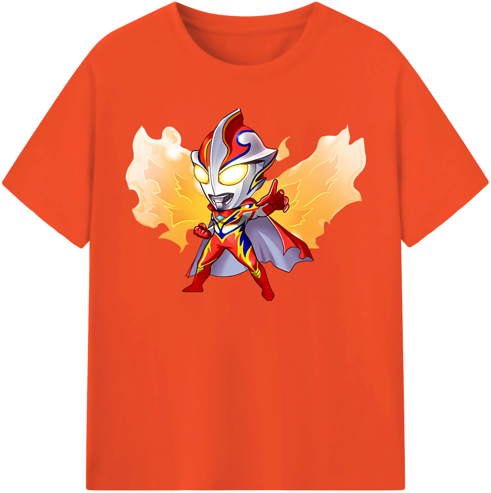 （画像用） ウルトラマン Ultraman 綿100％半袖Tシャツ（フロントプリント）