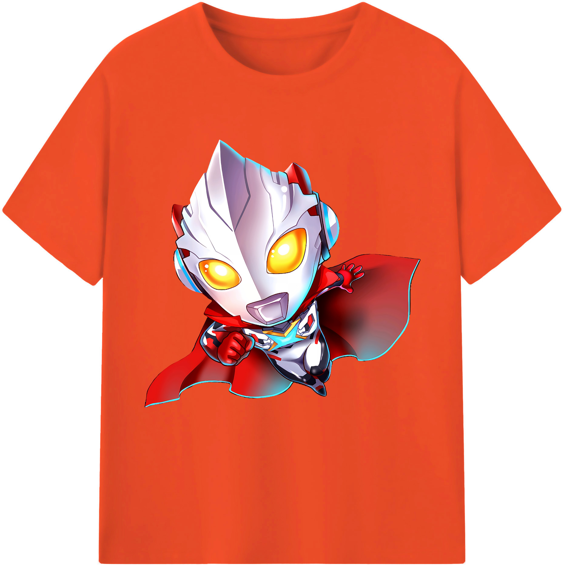 （画像用） ウルトラマン Ultraman 綿100％半袖Tシャツ（フロントプリント）