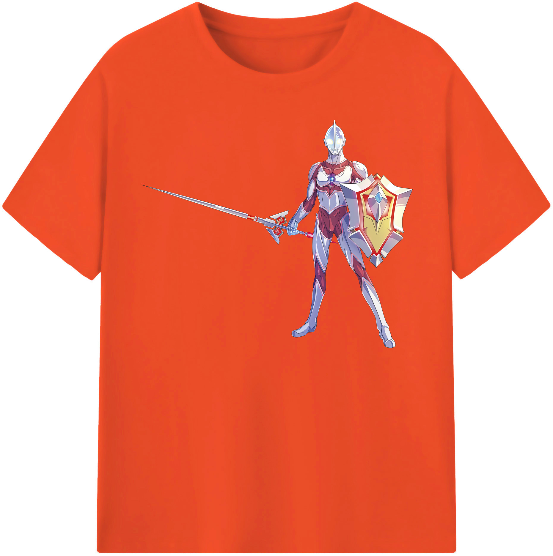 （画像用） ウルトラマン Ultraman 綿100％半袖Tシャツ（フロントプリント）
