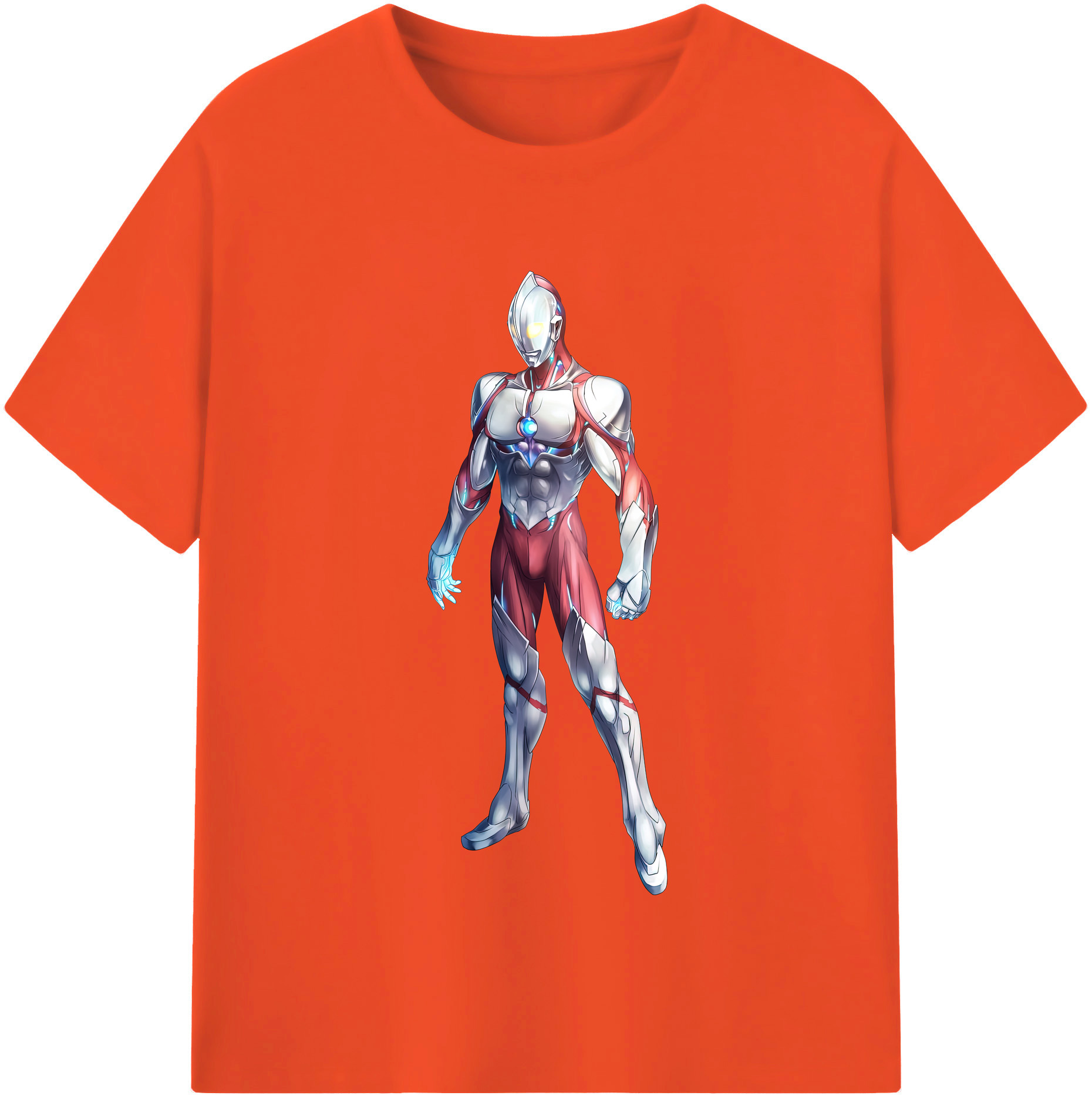 （画像用） ウルトラマン Ultraman 綿100％半袖Tシャツ（フロントプリント）