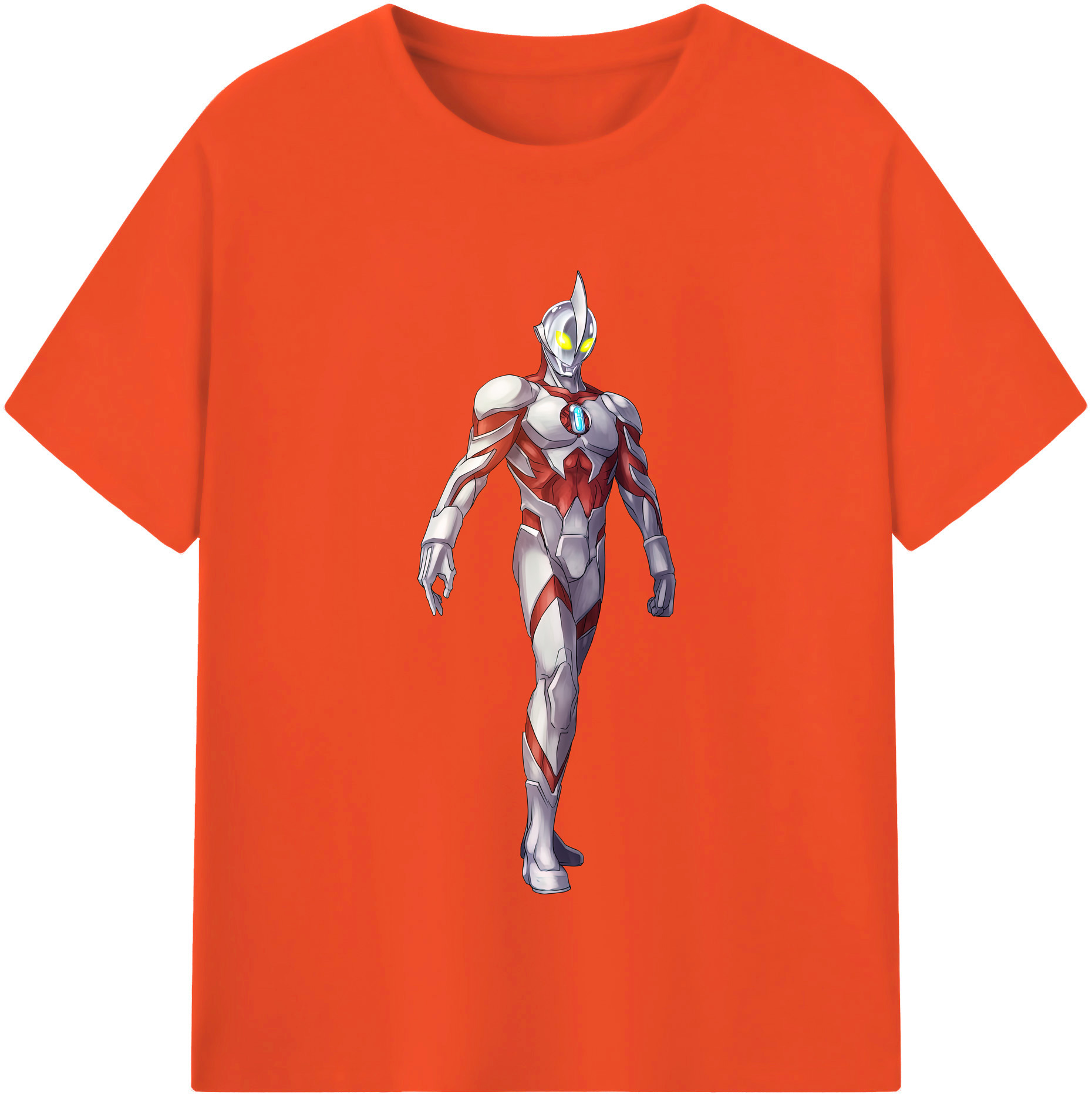 （画像用） ウルトラマン Ultraman 綿100％半袖Tシャツ（フロントプリント）