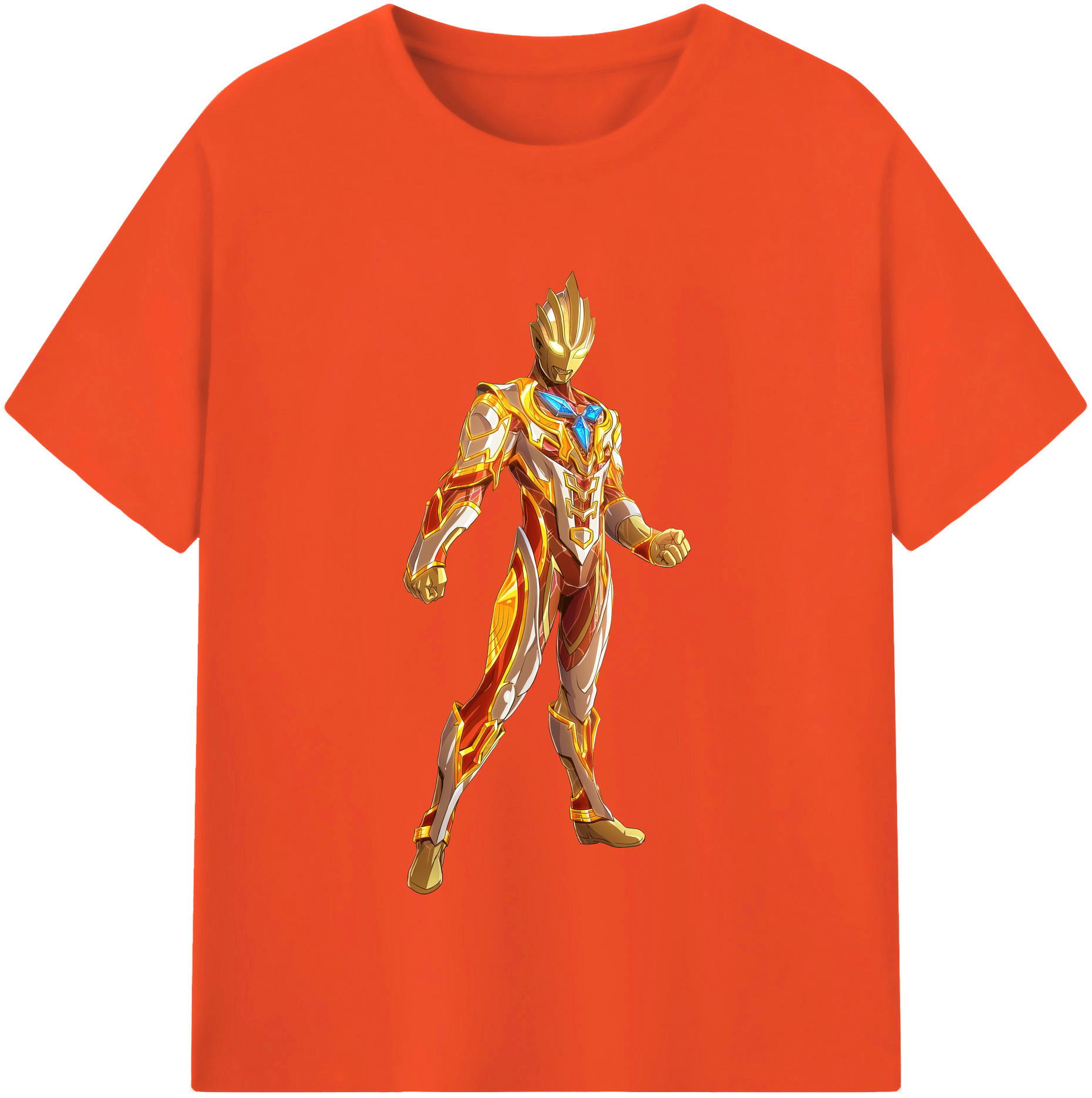 （画像用） ウルトラマン Ultraman 綿100％半袖Tシャツ（フロントプリント）