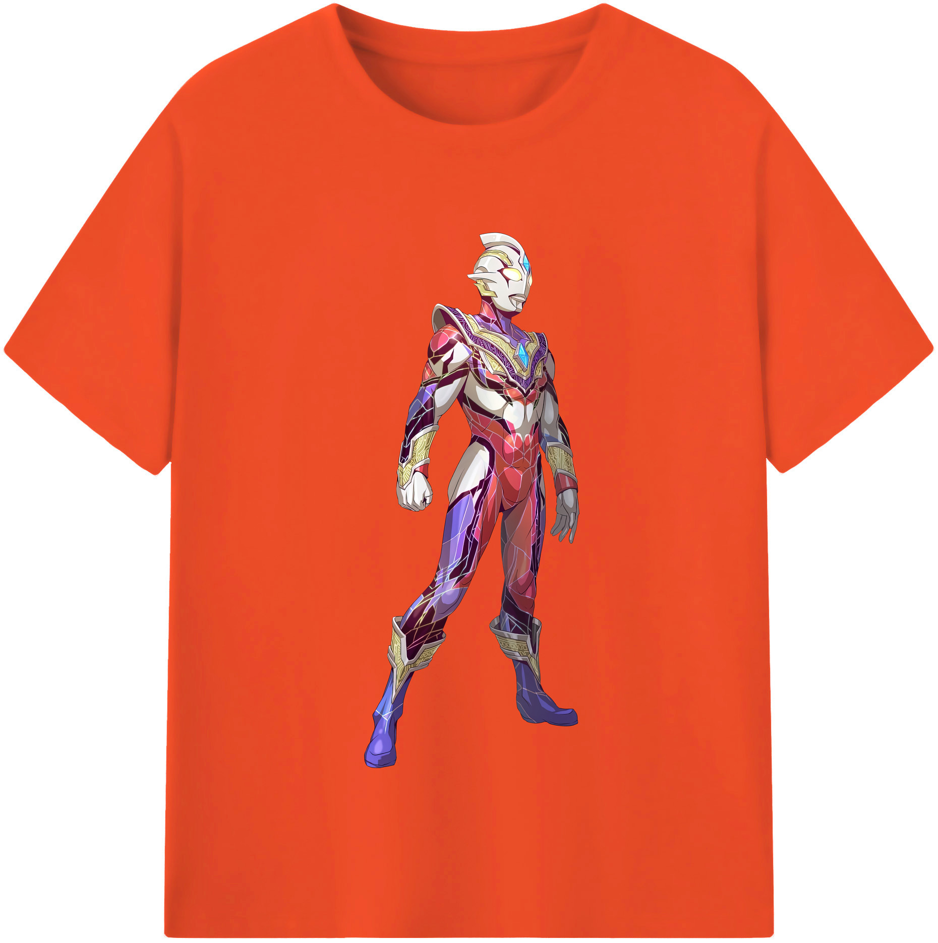 （画像用） ウルトラマン Ultraman 綿100％半袖Tシャツ（フロントプリント）