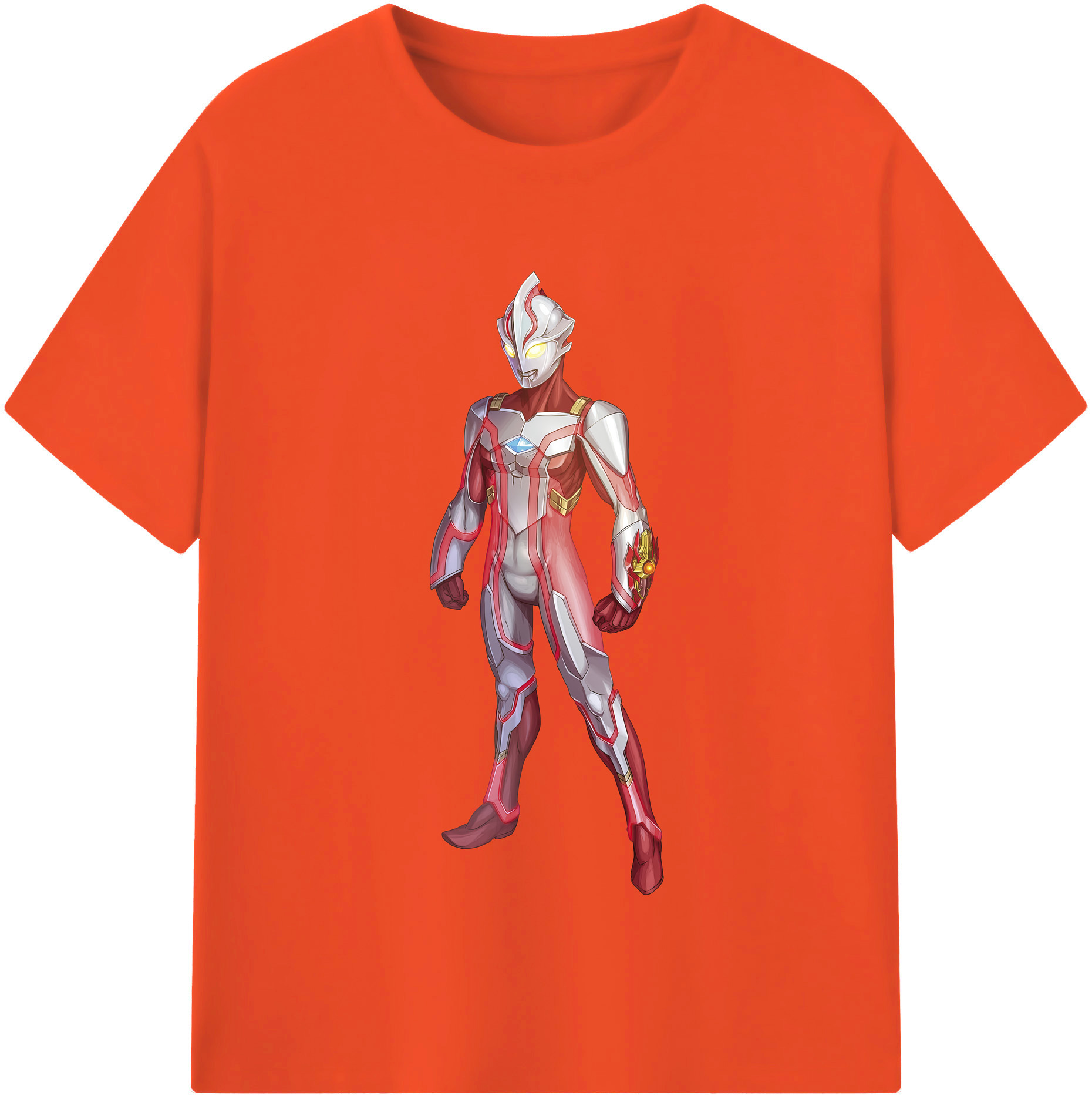（画像用） ウルトラマン Ultraman 綿100％半袖Tシャツ（フロントプリント）