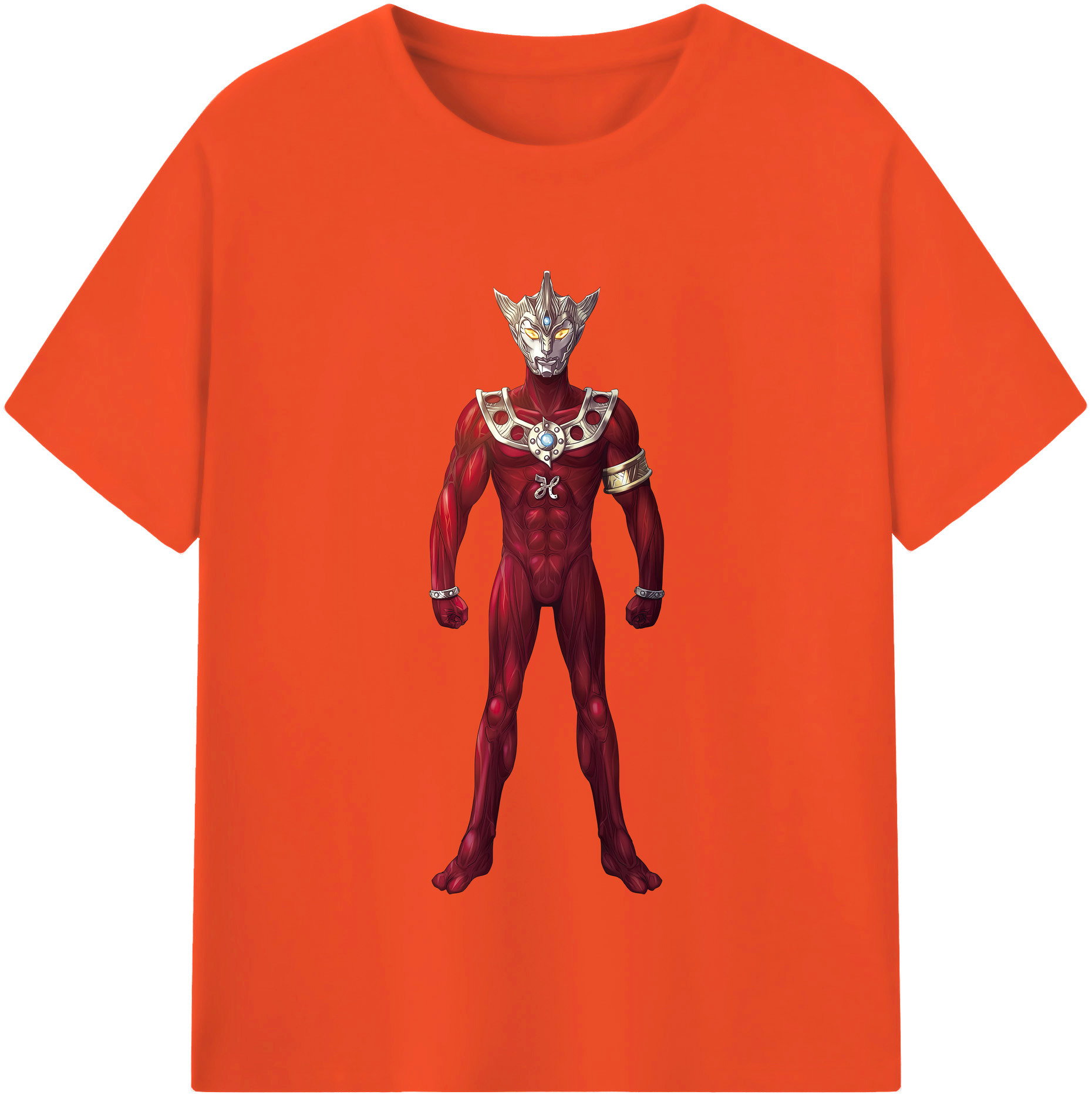 （画像用） ウルトラマン Ultraman 綿100％半袖Tシャツ（フロントプリント）