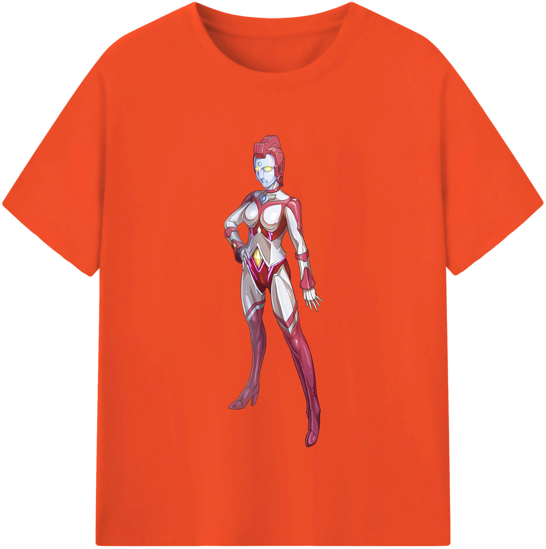 （画像用） ウルトラマン Ultraman 綿100％半袖Tシャツ（フロントプリント）